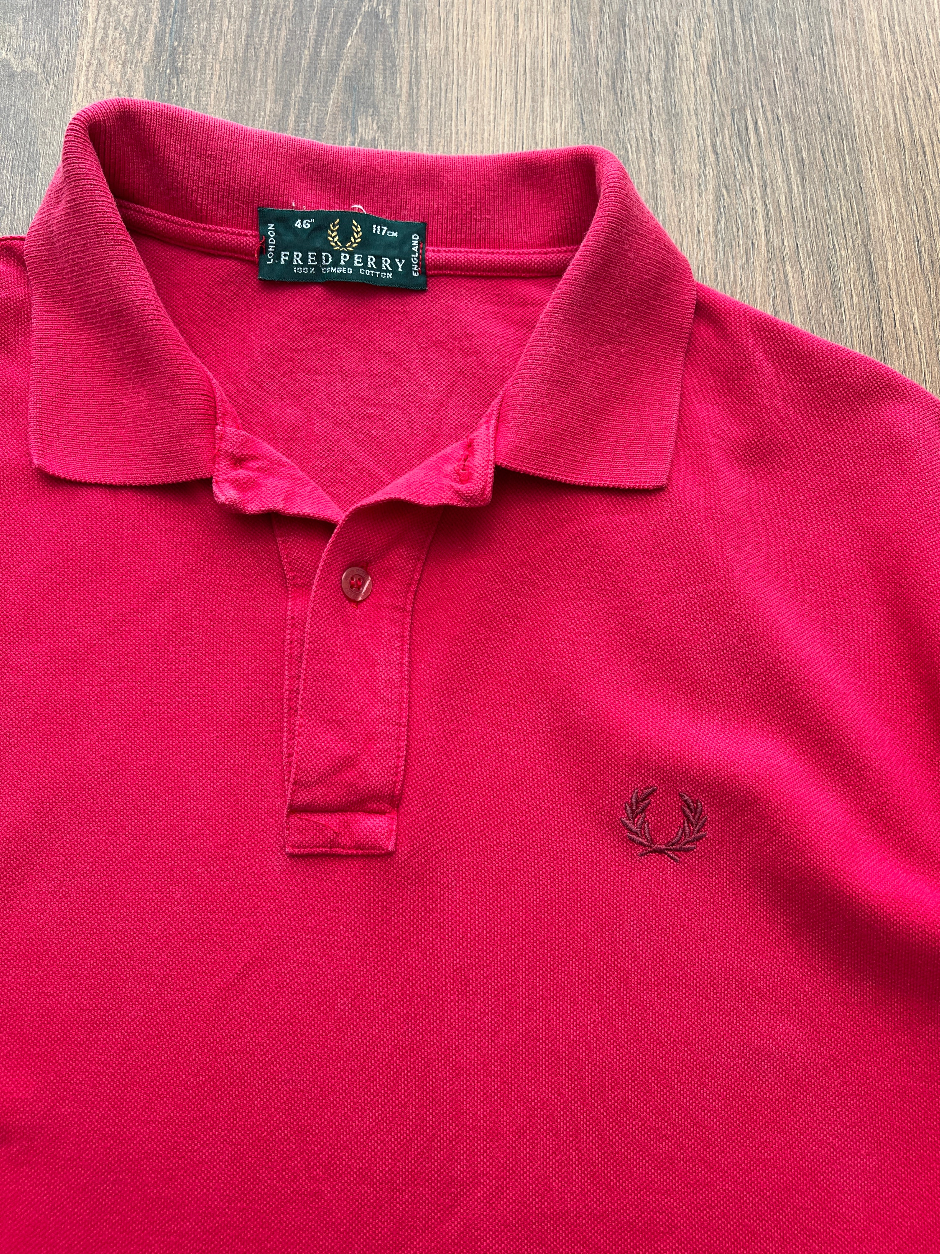 Bright Pink Fred Perry Polo(L)