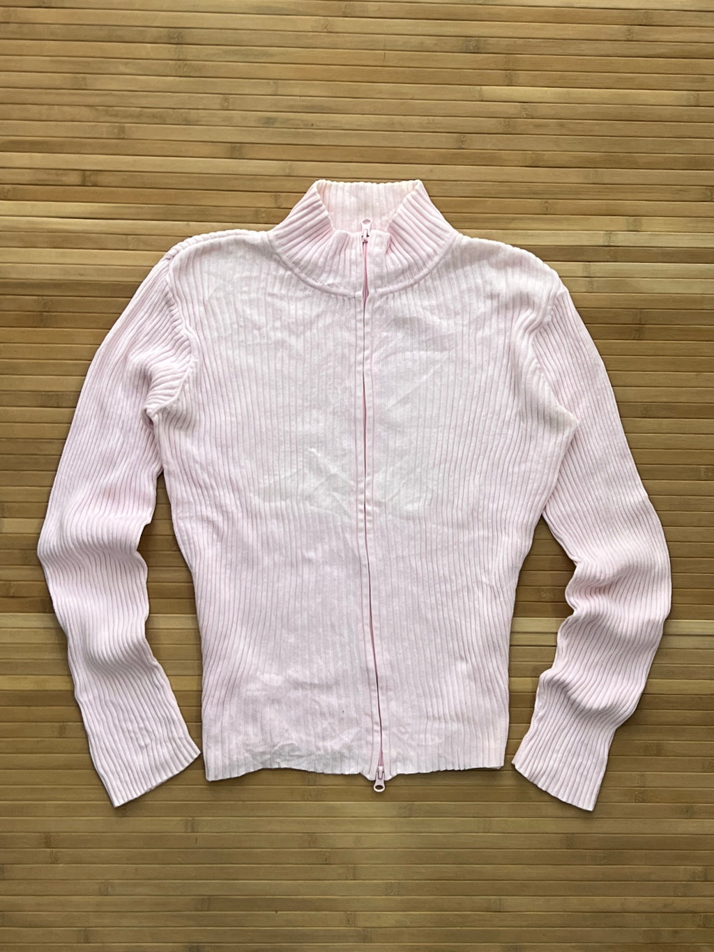 Women Pink Zip Up (M)