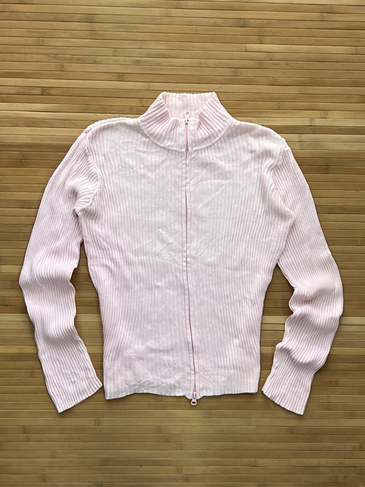 Women Pink Zip Up (M)