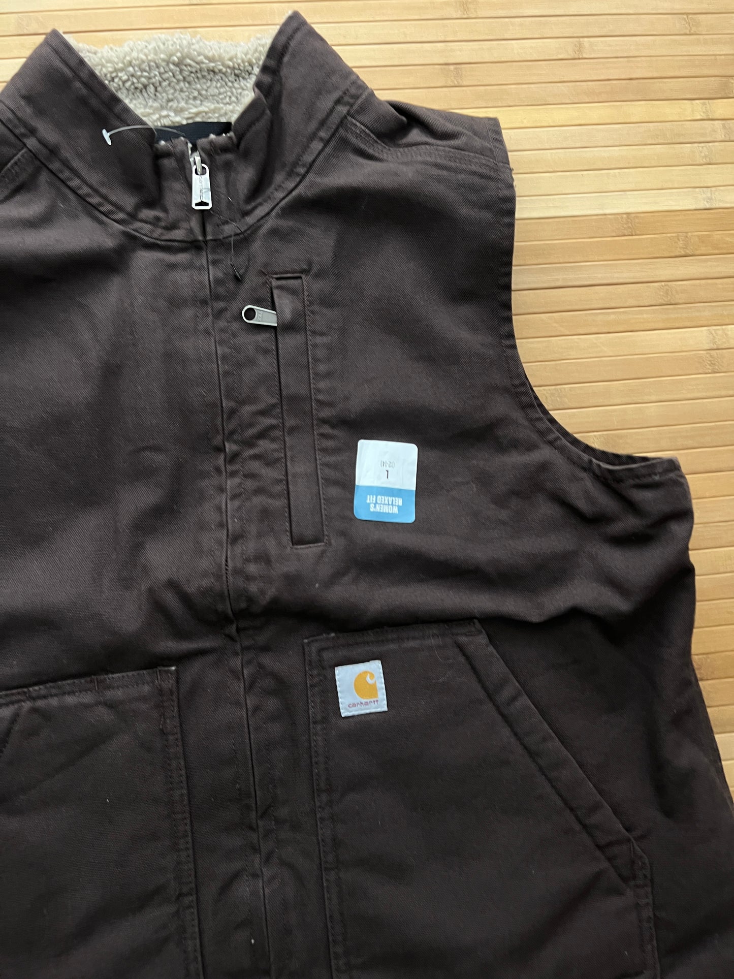 Carhartt Vest Sherpa Lining new with tags (L)