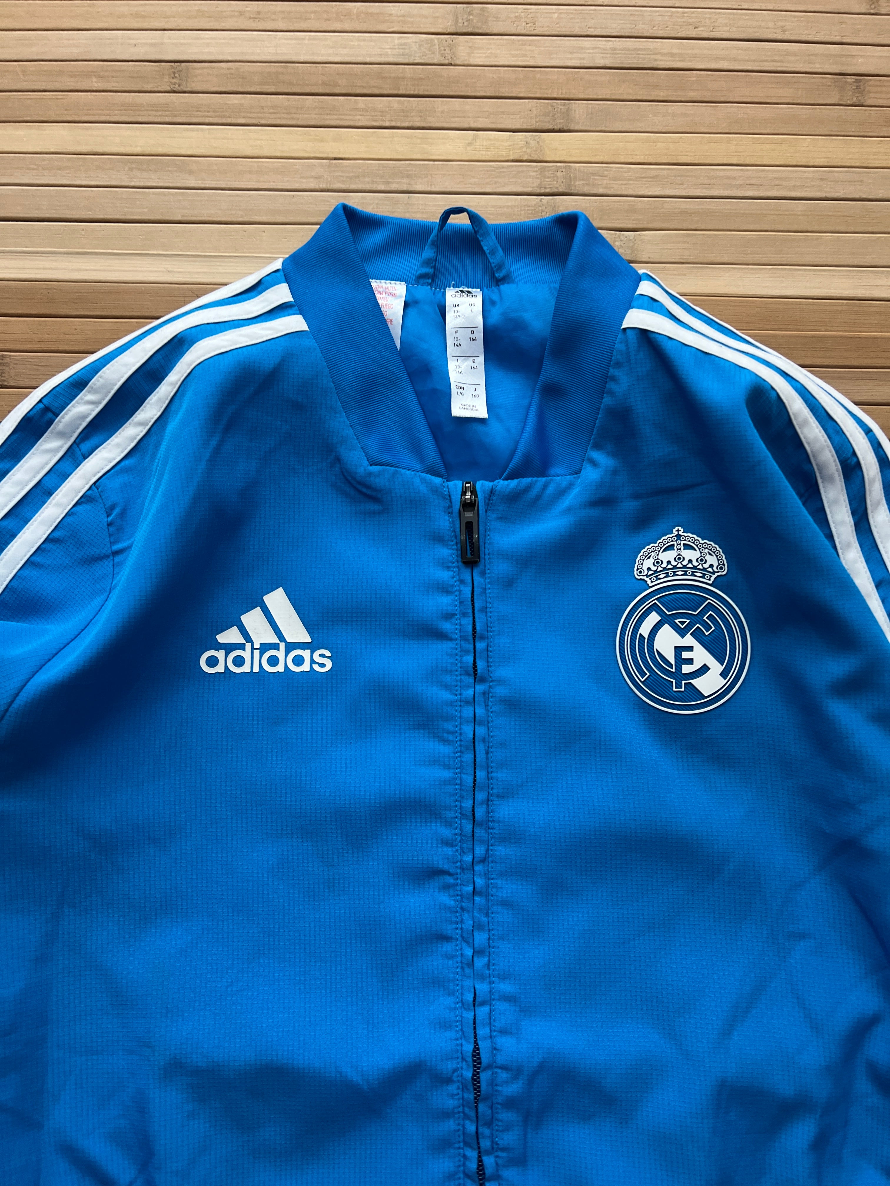 Adidas Real Madrid Zip Up (M)