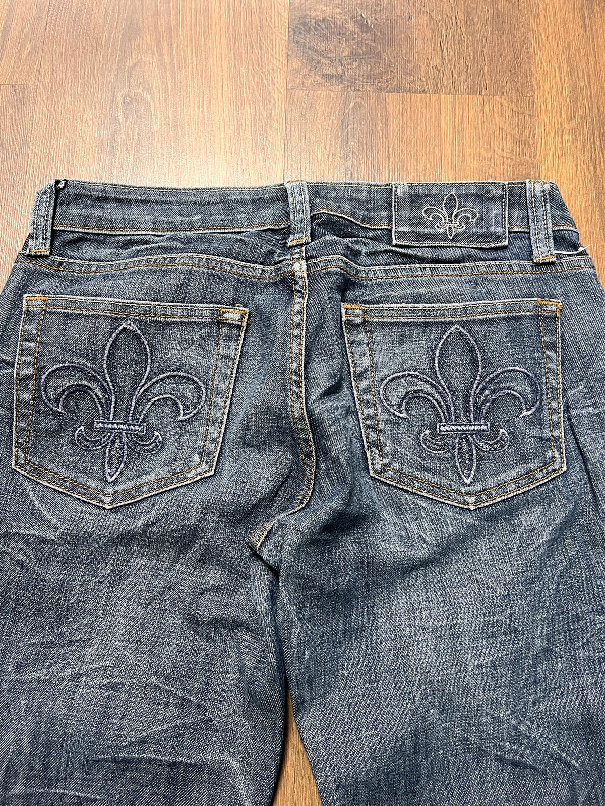Floral Flared Jeans(28x30)
