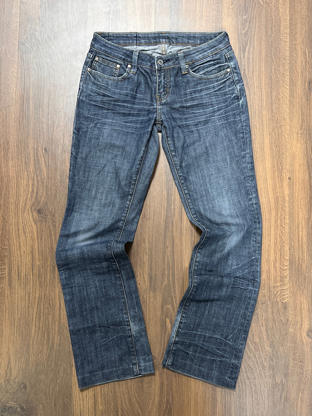 Floral Flared Jeans(28x30)