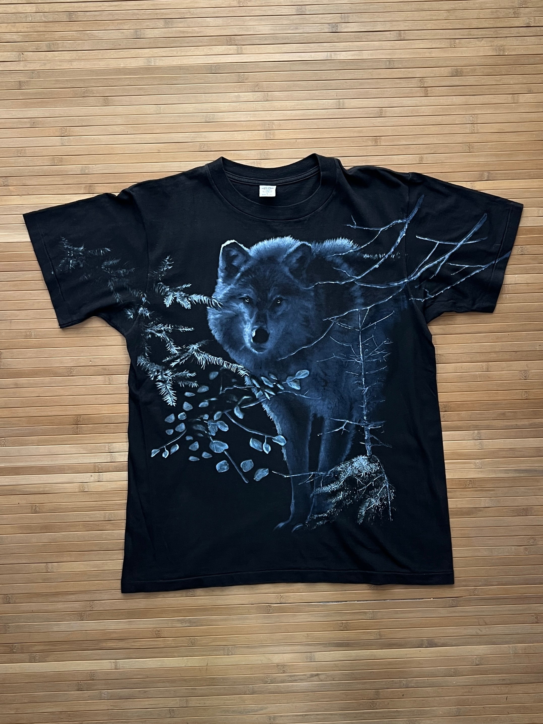 Wolf 90s AOP Tshirt (L)