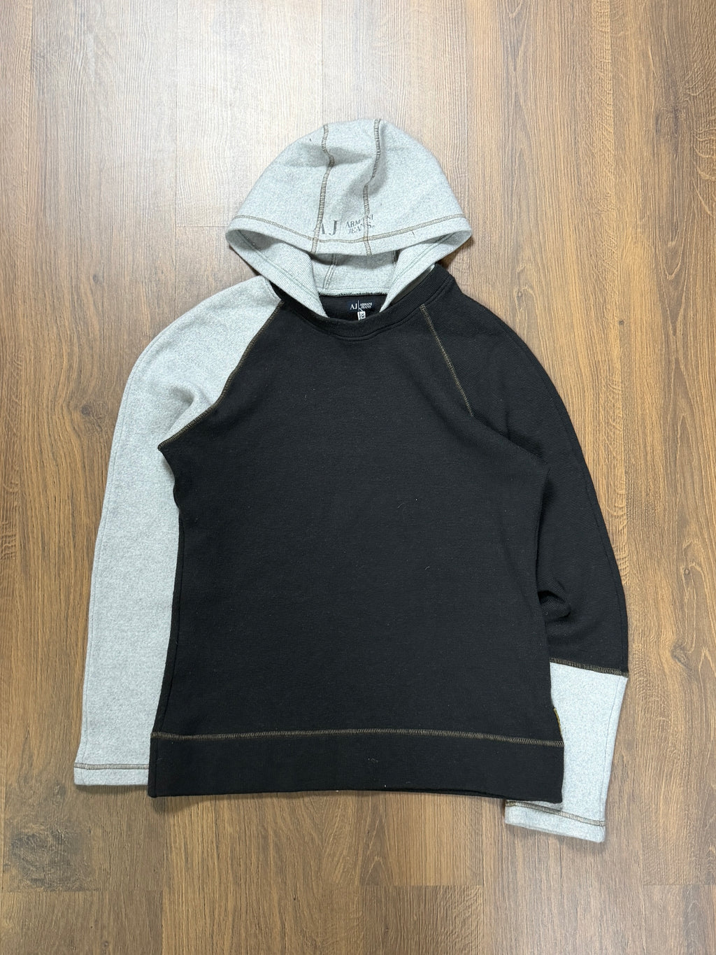2000s Wool Armani Jeans Hoodie (M)