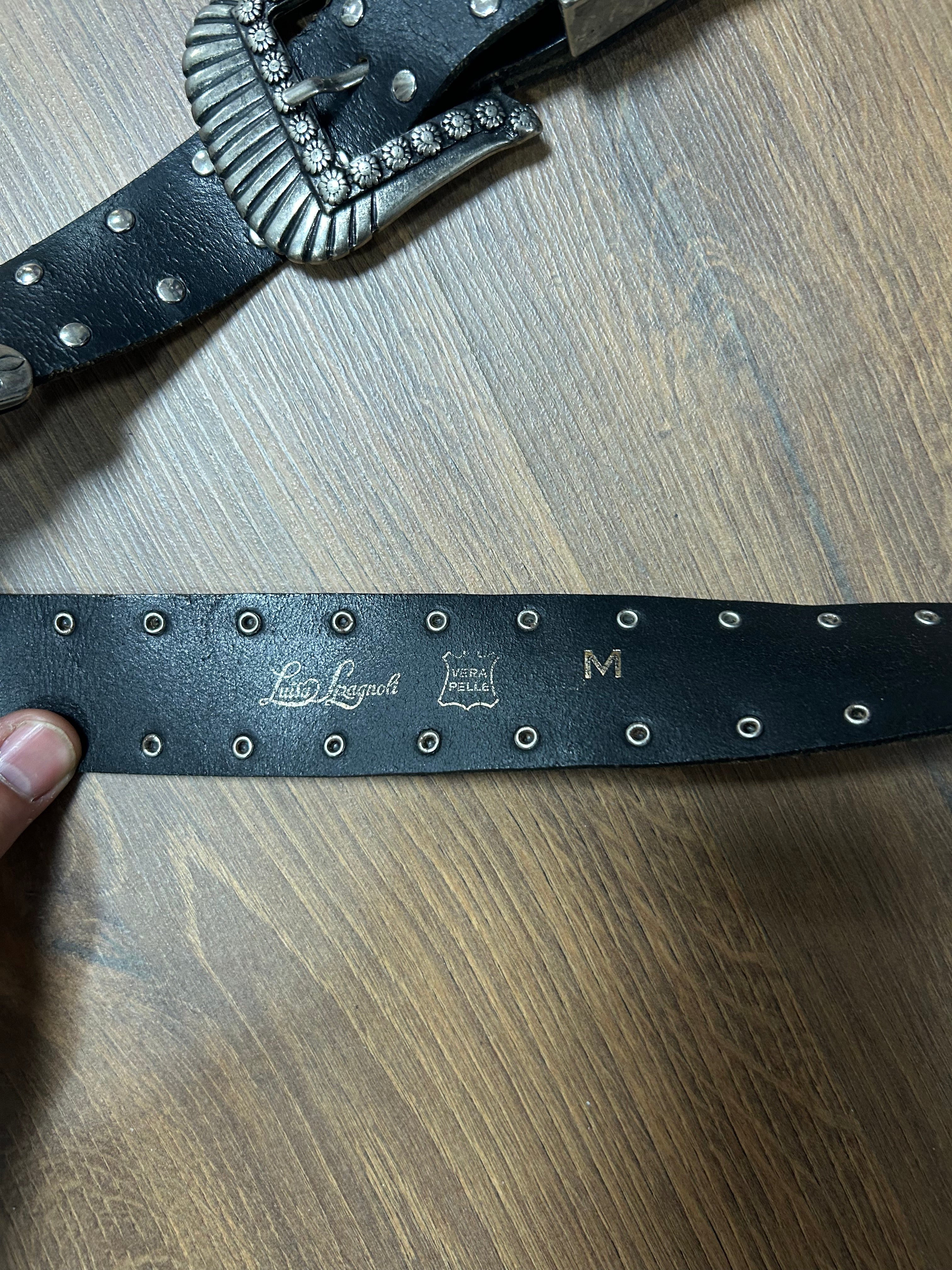 Western Leather Belt (32/35)