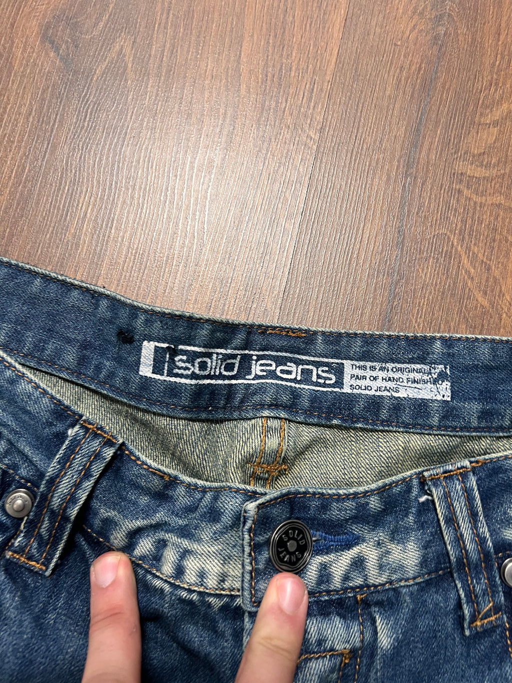 Solid Mudwash Jeans (38x34)