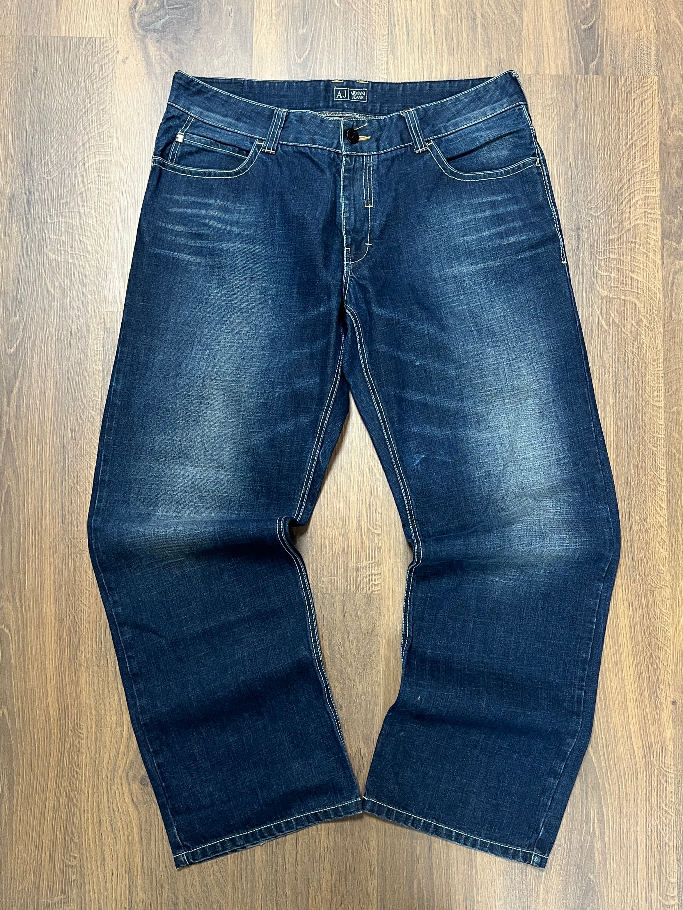 Vintage Armani Baggy Jeans (38x32)