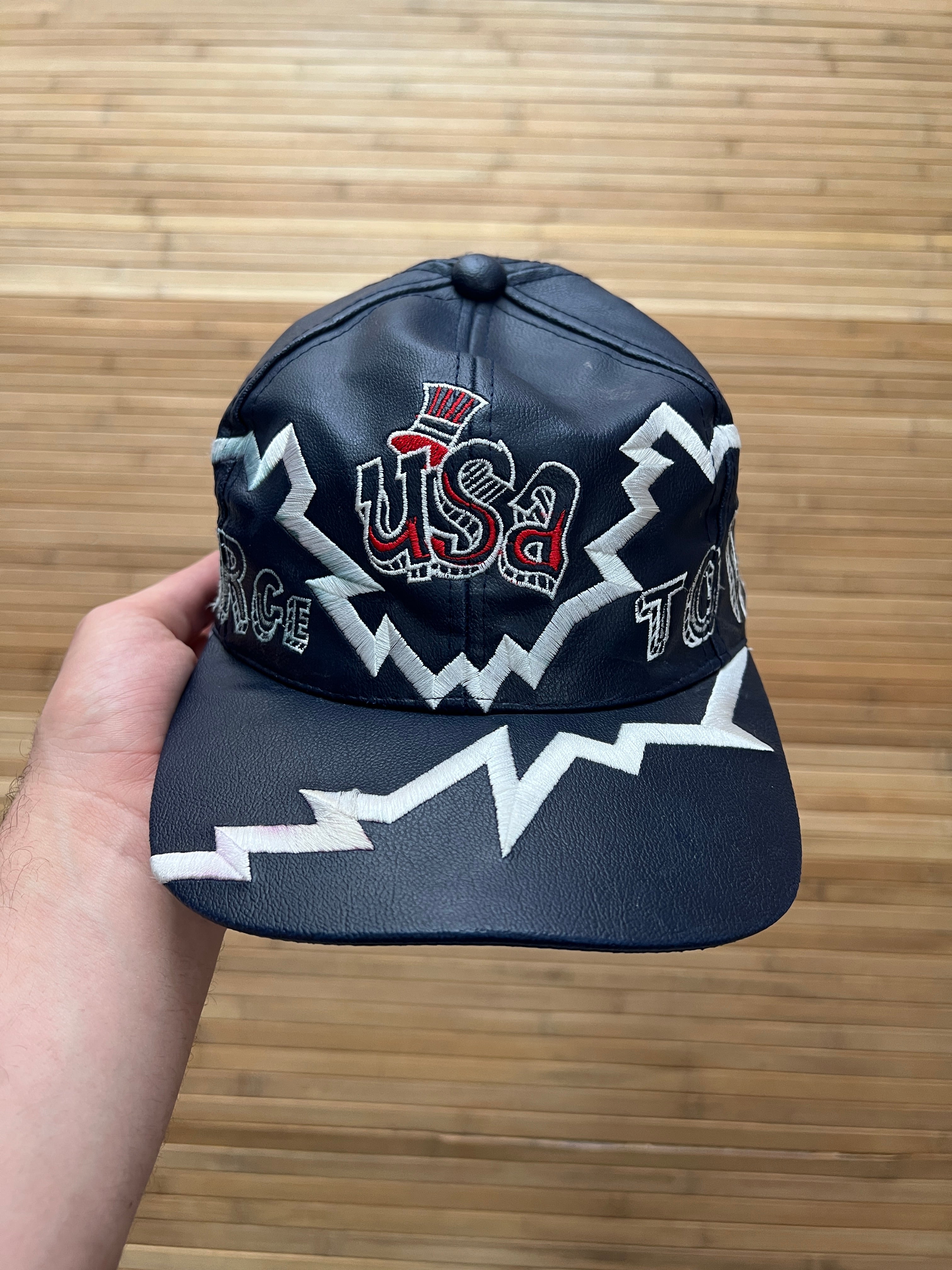 90s George Town Leather hat