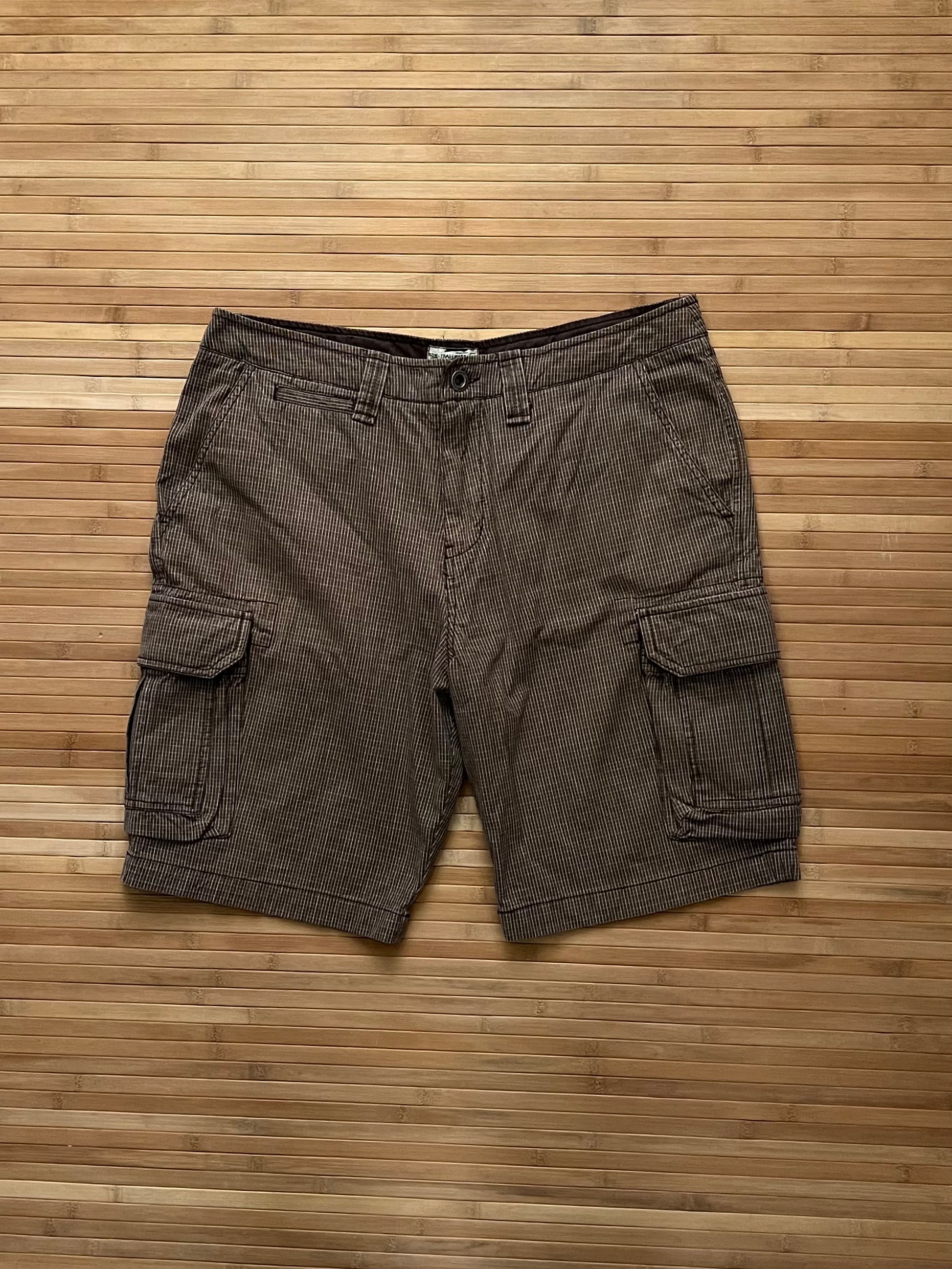 Striped Cargo Shorts (36)