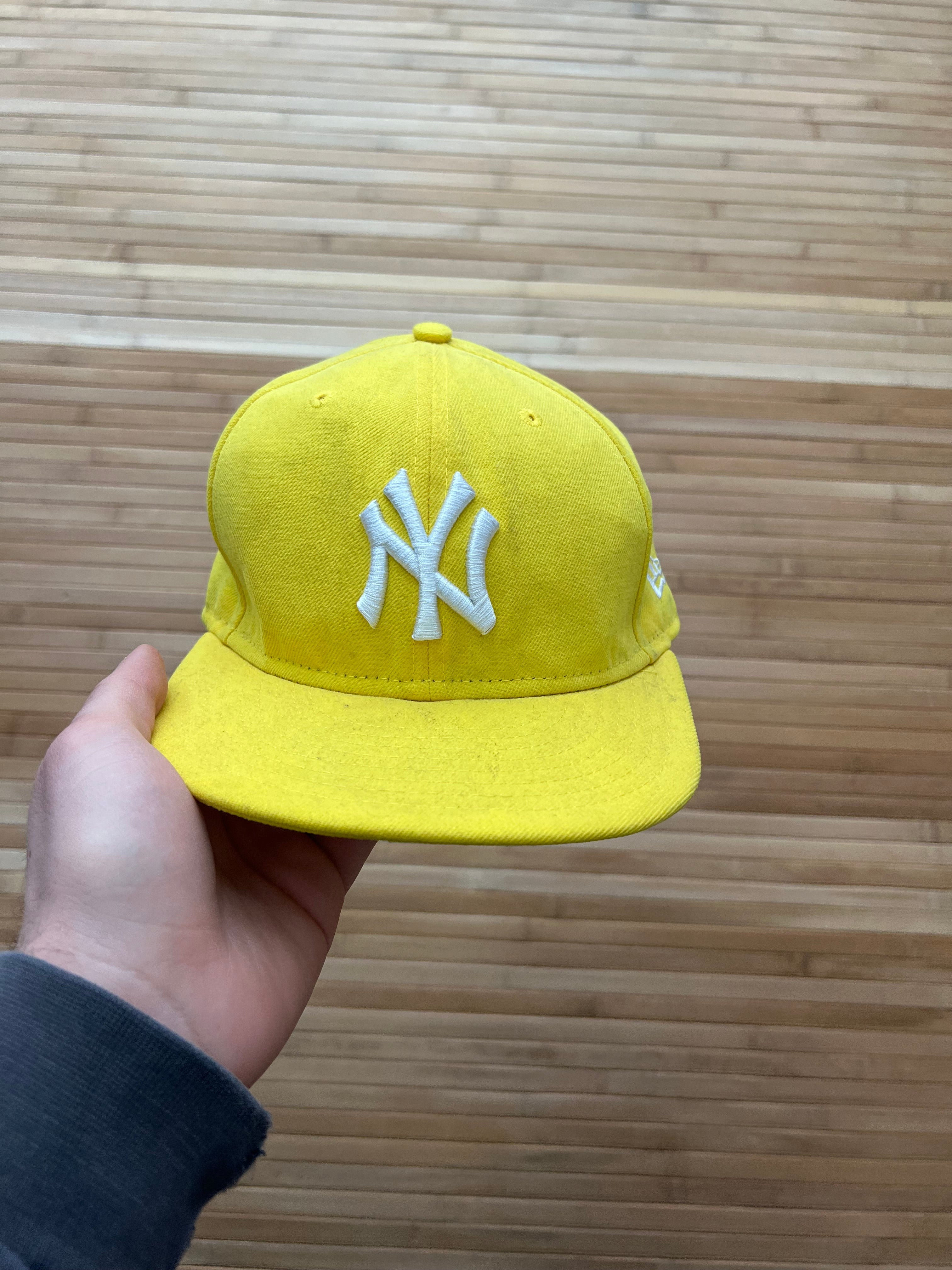NY New Era Fitted Yellow Hat (7 55.8cm)