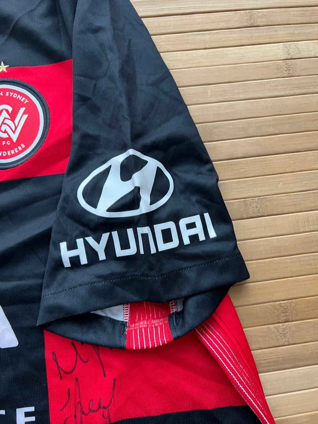Western Sydney Wanderers Signed Jersey (XL)