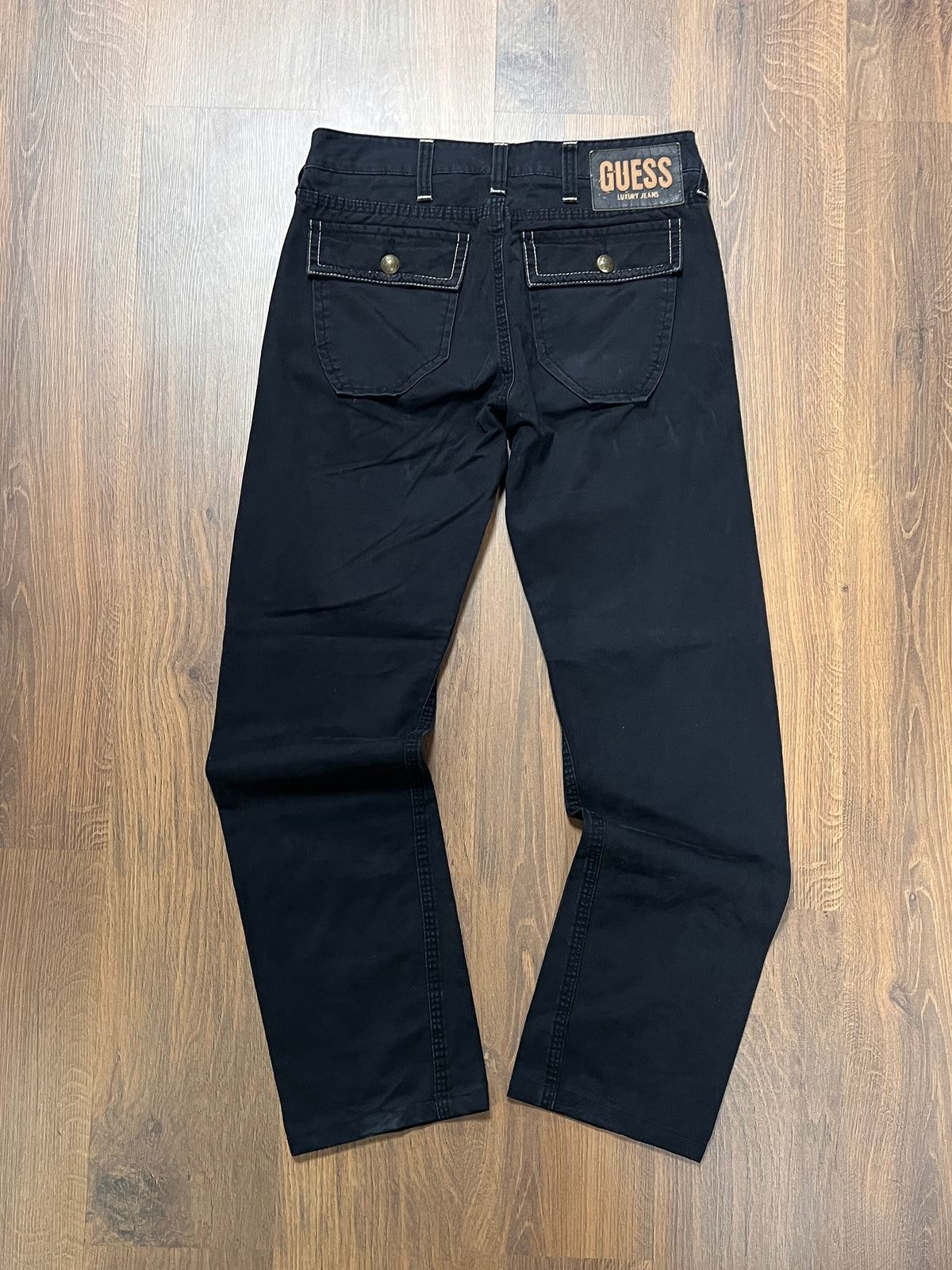 Guess y2K goth flared jeans(32x30)