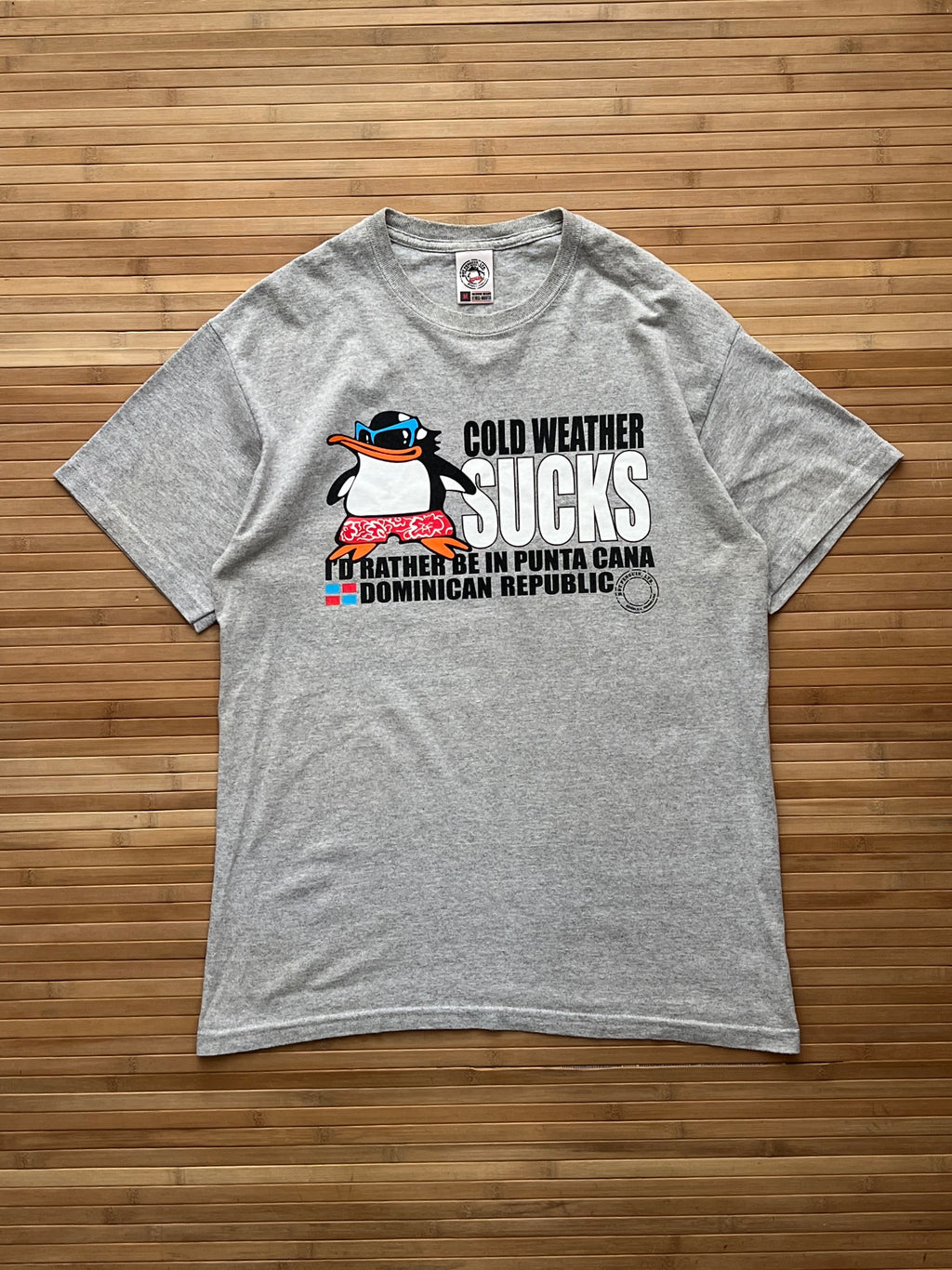 Vintage Penguin Funny Tshirt(M)