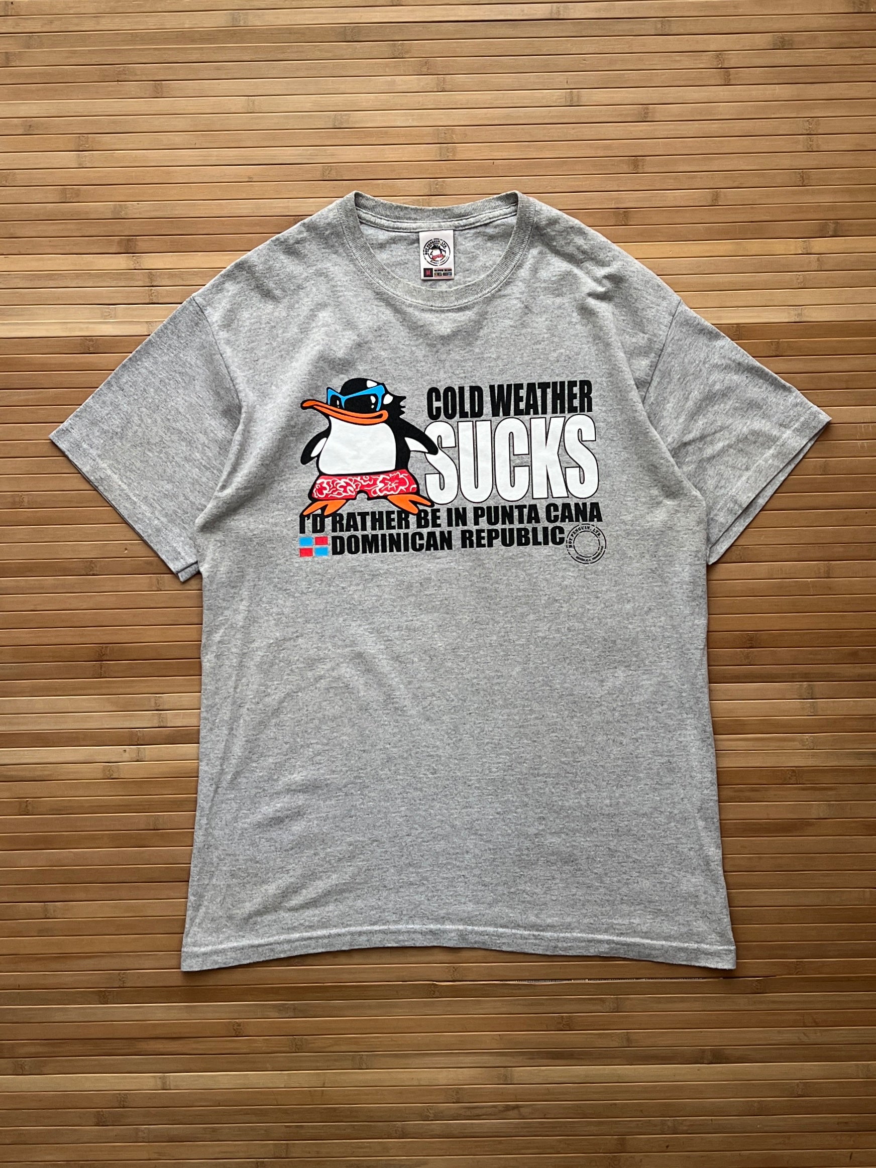 Vintage Penguin Funny Tshirt(M)