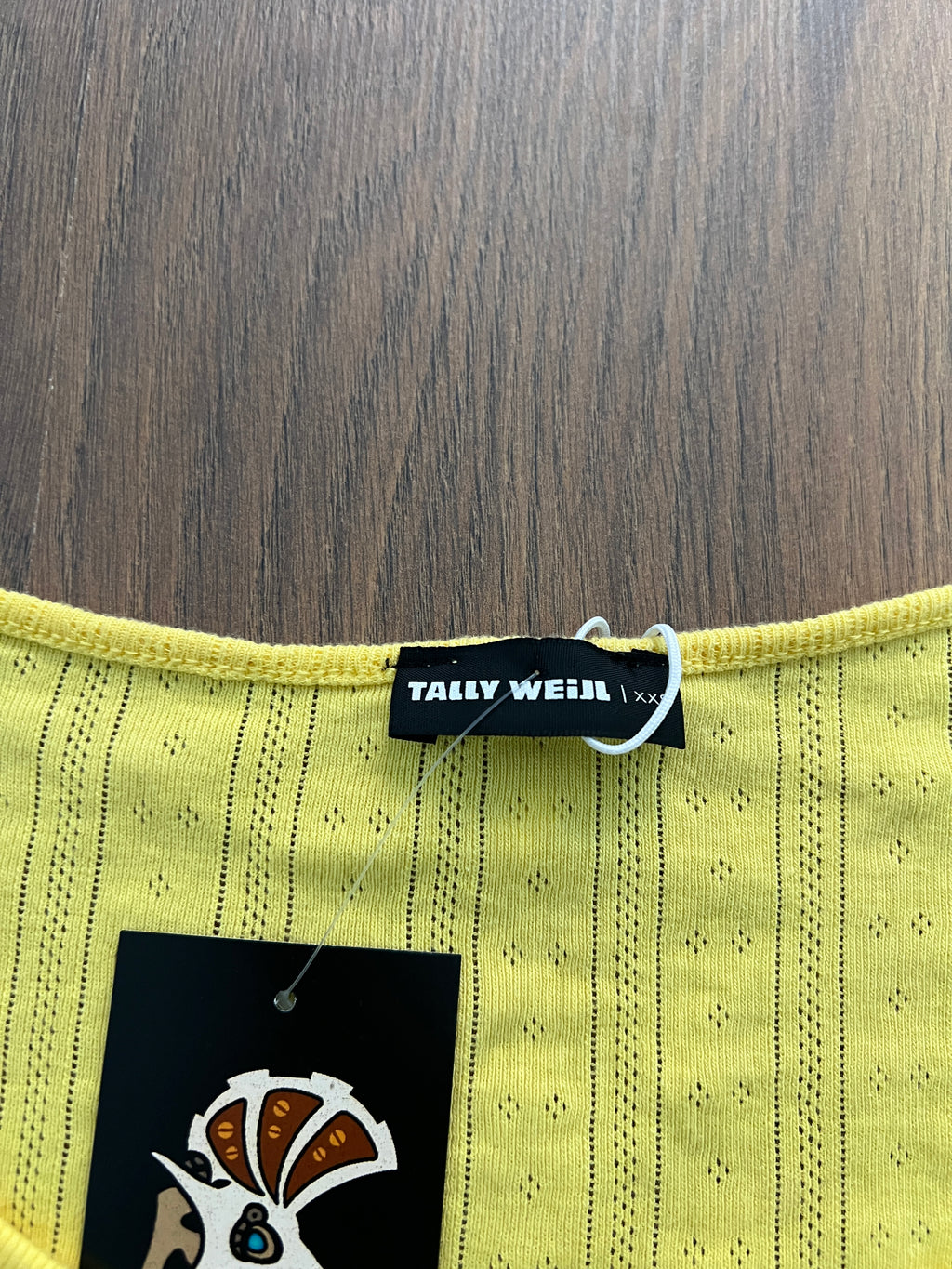 Tally Weil Yellow Top🙋‍♀️ (S)