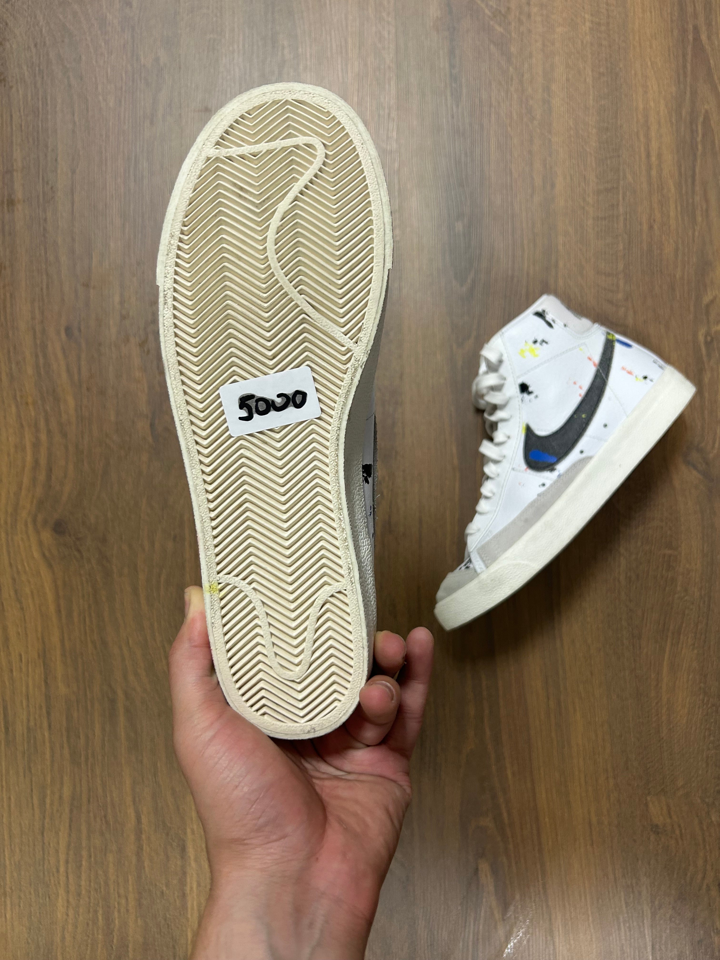 Brand New Nike Blazer  Mid Paint Splatter (40)