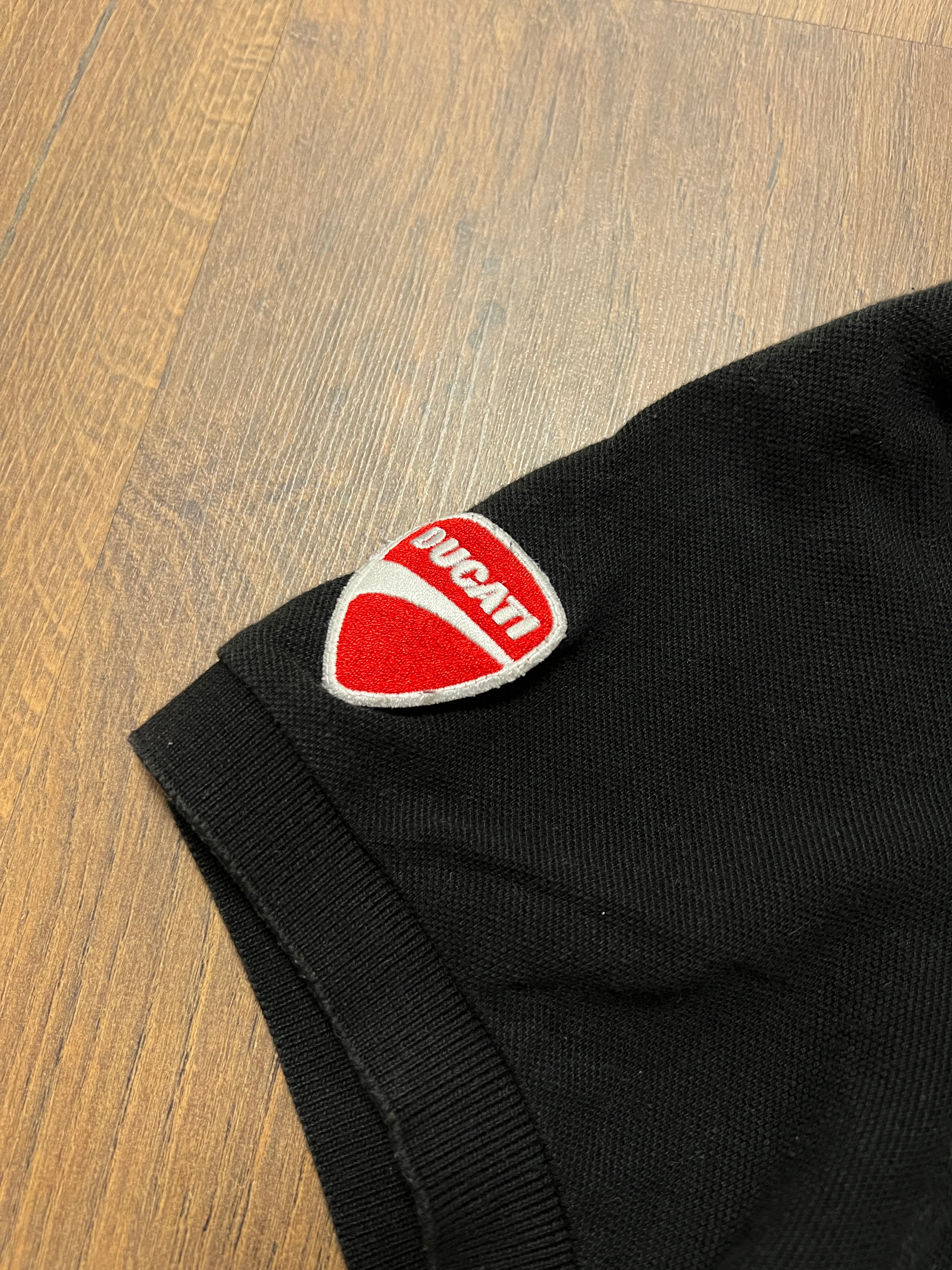 Black on black ducati Polo Tshirt (M)
