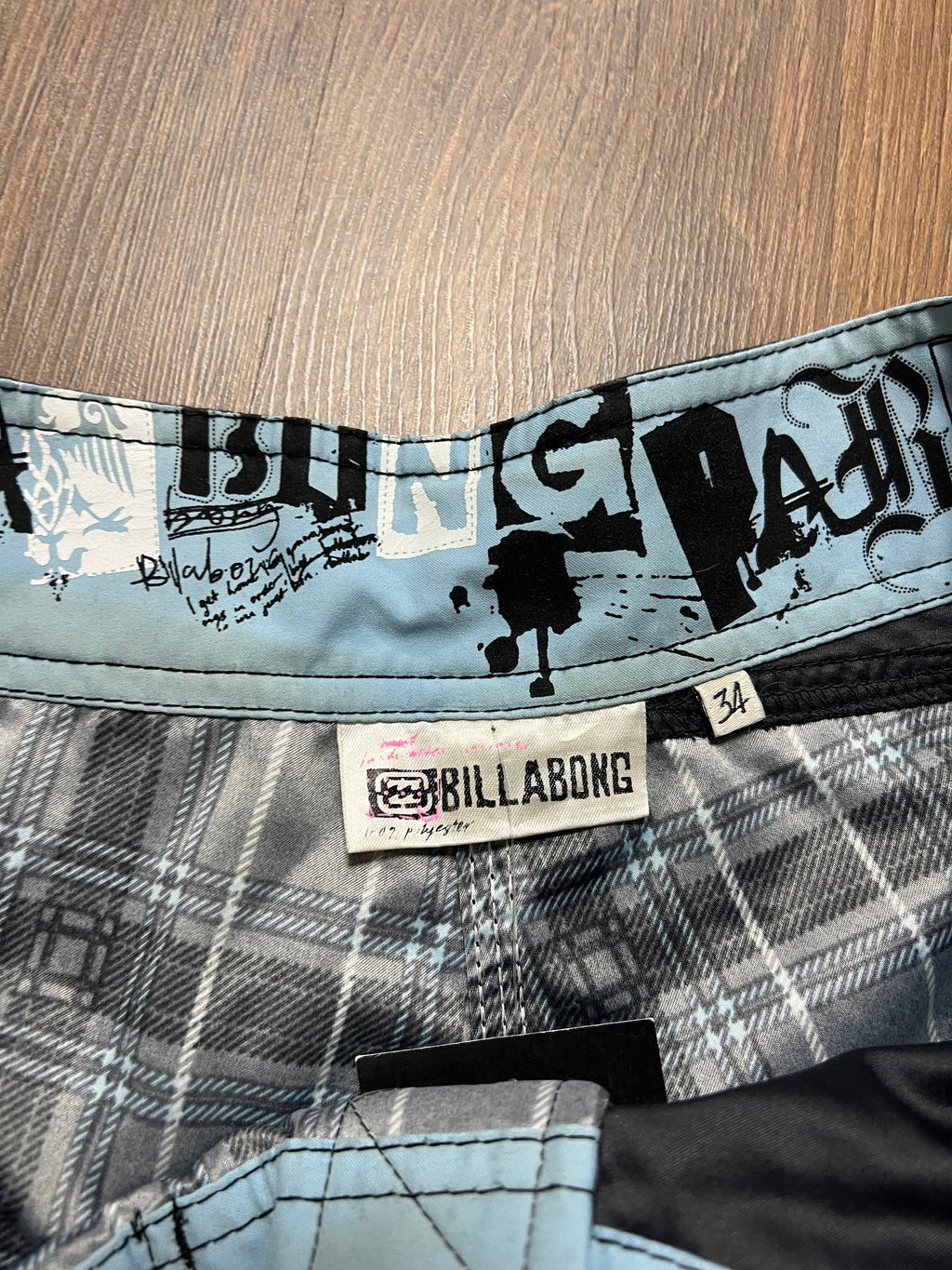 Plaid billabong boardshorts (34)