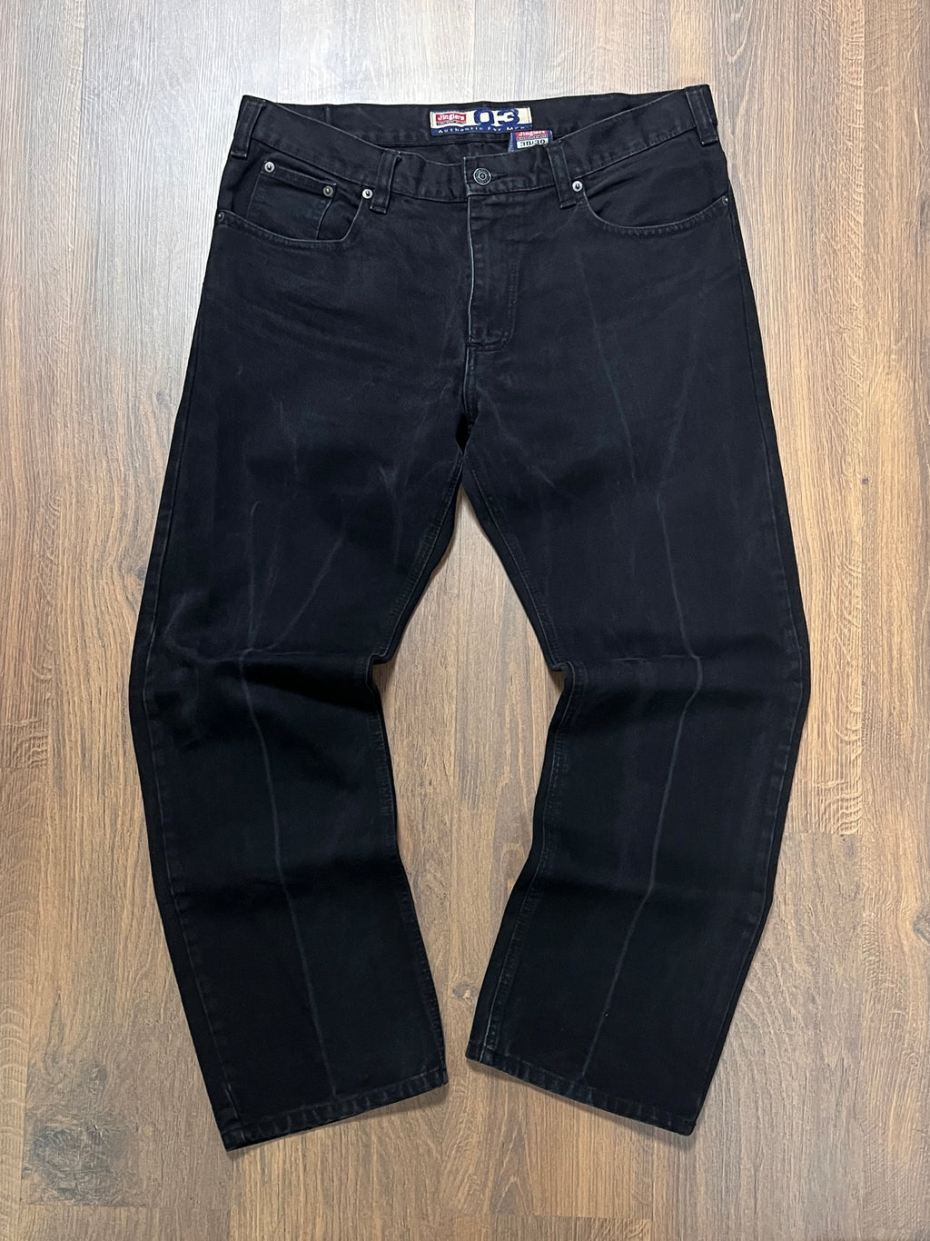 Jinglers Stone washed Black Jeans(36x30)