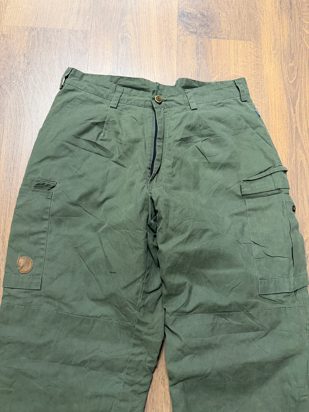 Fjallraven G1000 Khaki Cargo Pants (32x30)