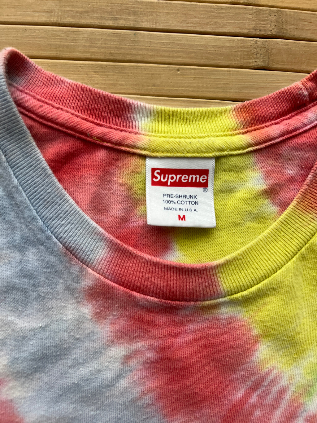 Supreme Jesus Tie Die T-Shirt (L)