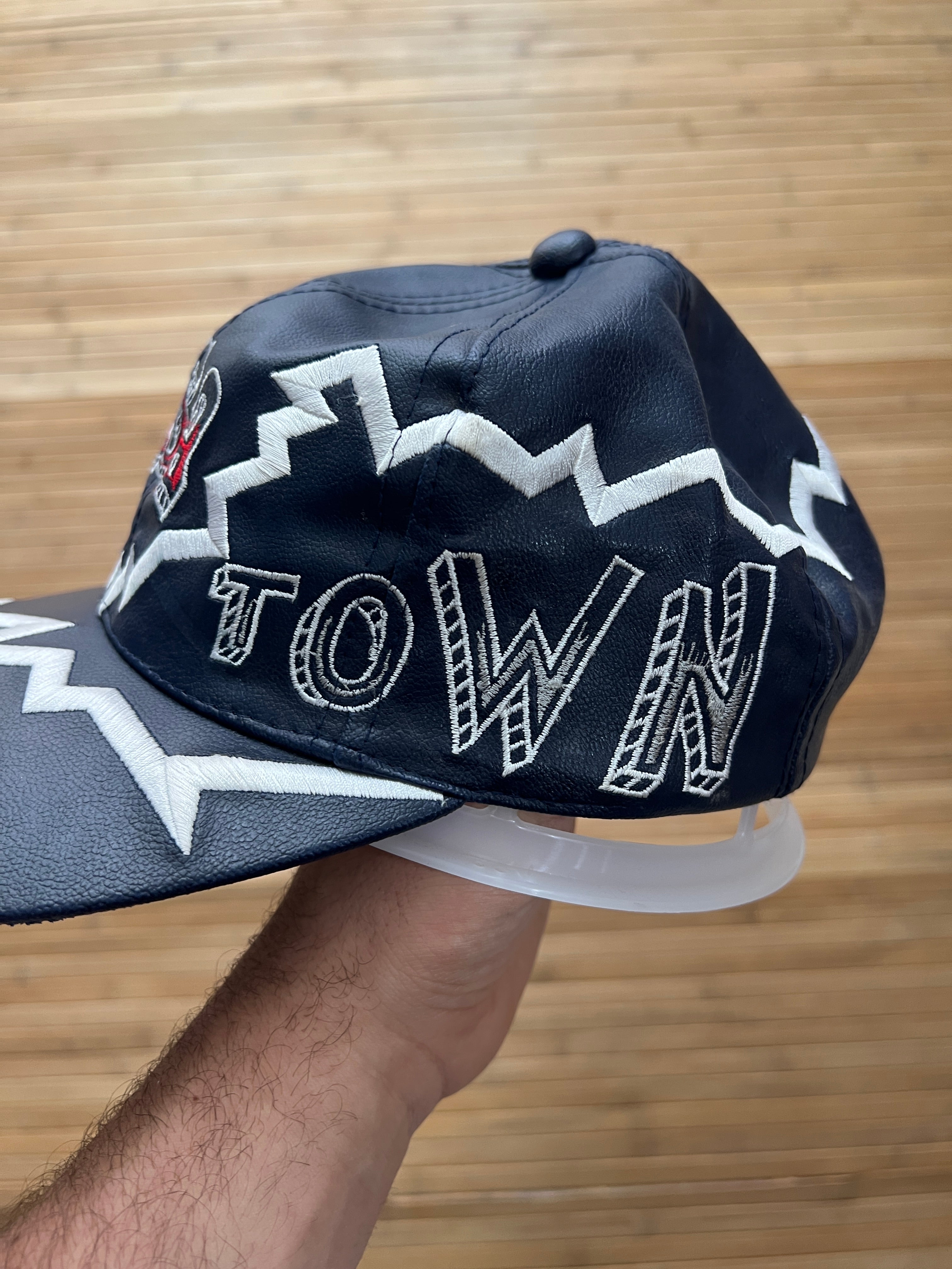 90s George Town Leather hat
