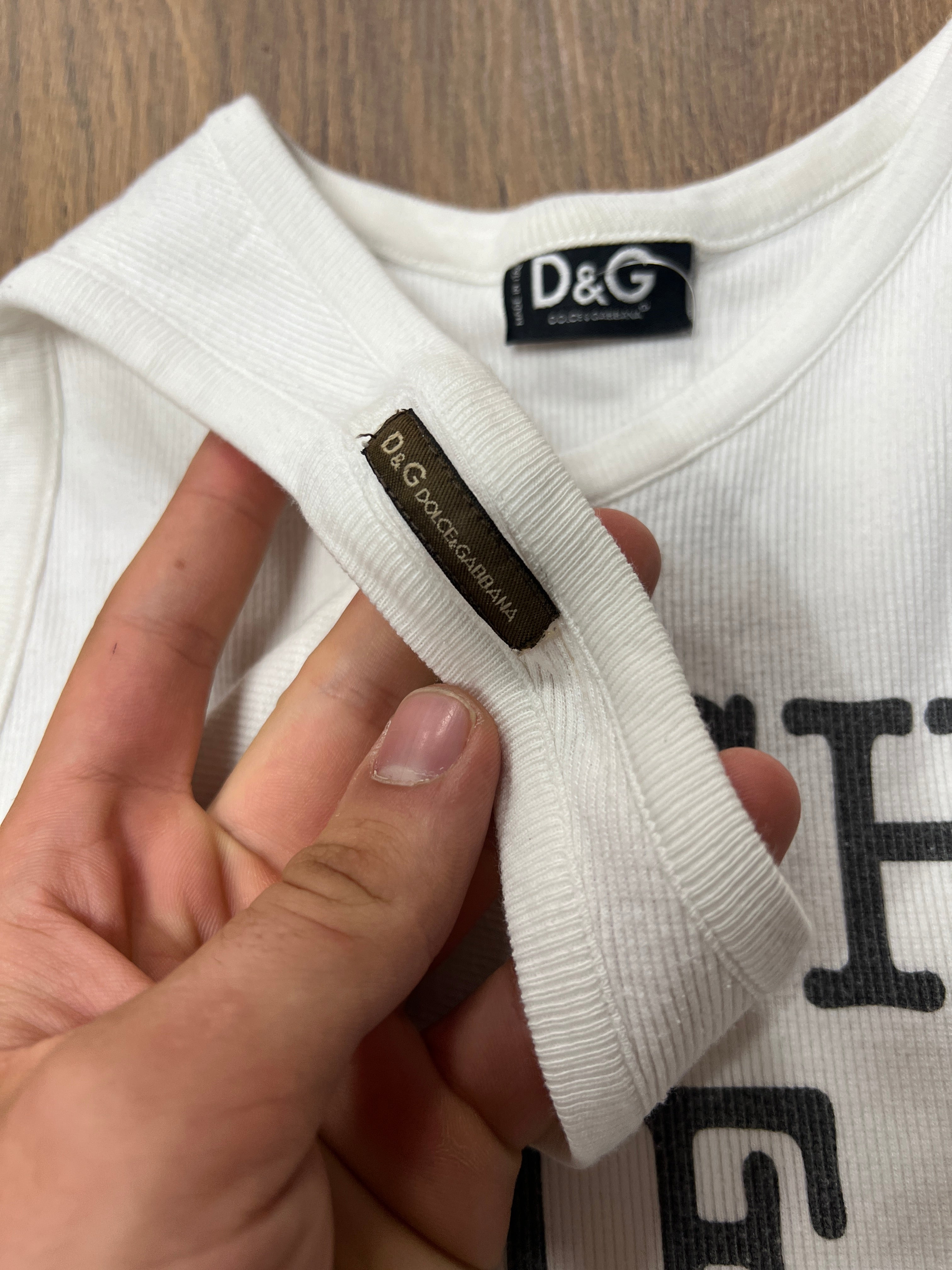 Dolce & Gabbana Wash Me Please Top🙋‍♀️(S)