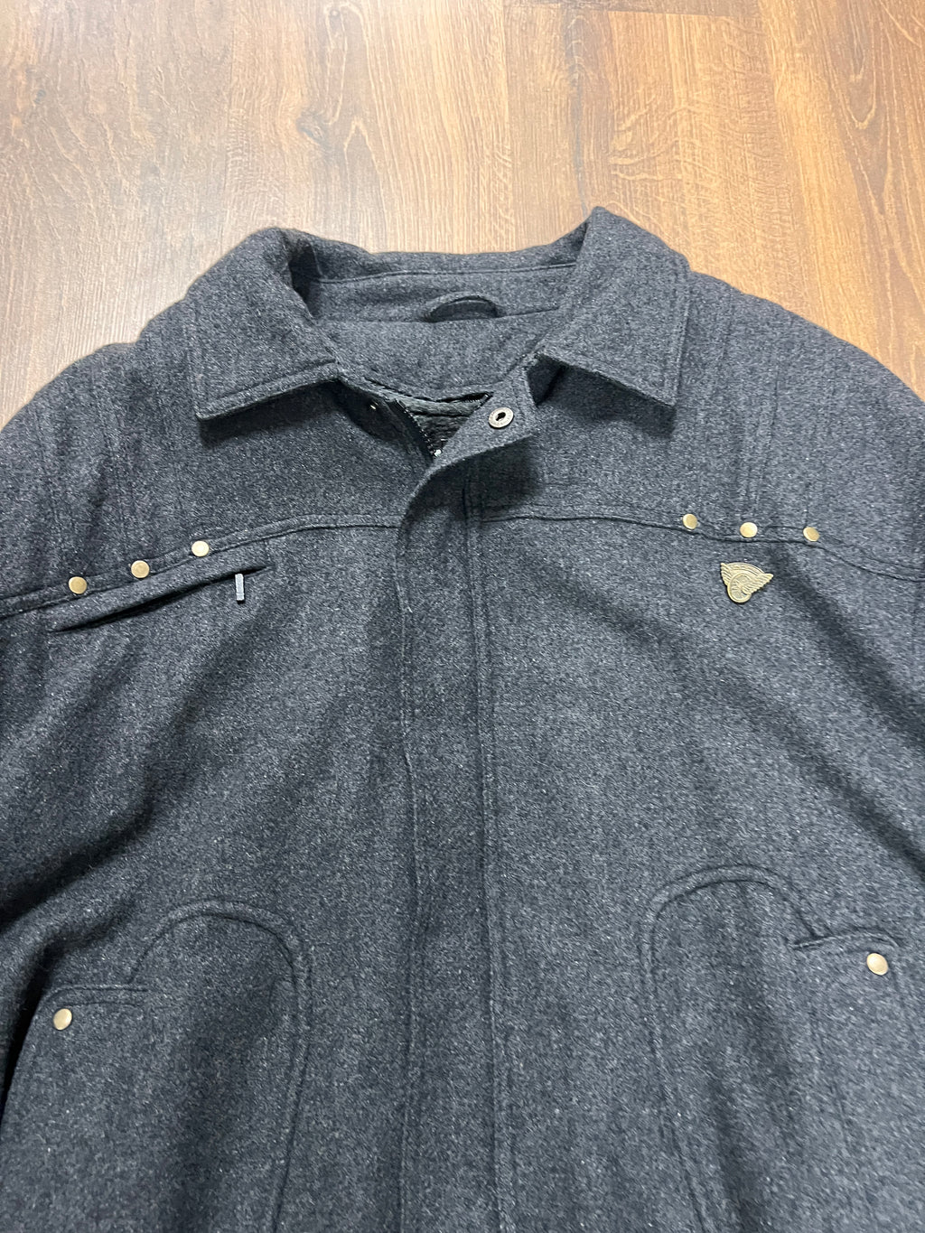 Wool Bomber Jacket (L)
