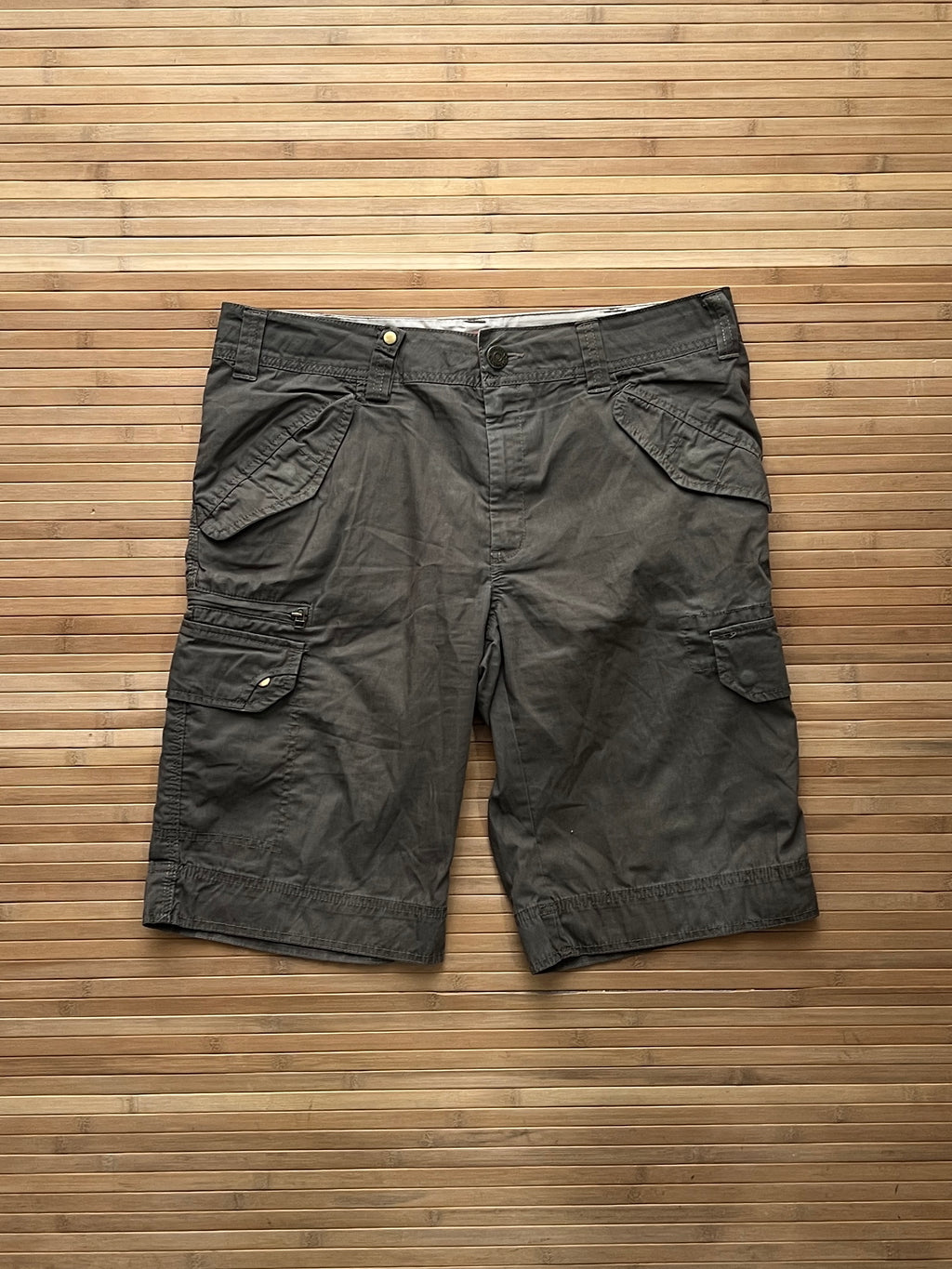 Quechua Green Cargo Shorts (36)