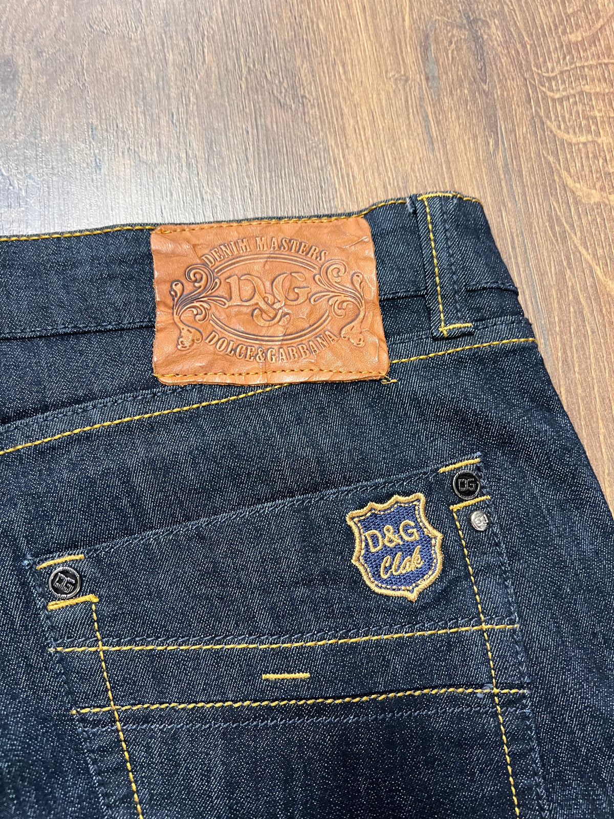 Dolce Gabbana Raw Denim Jeans (38x34)