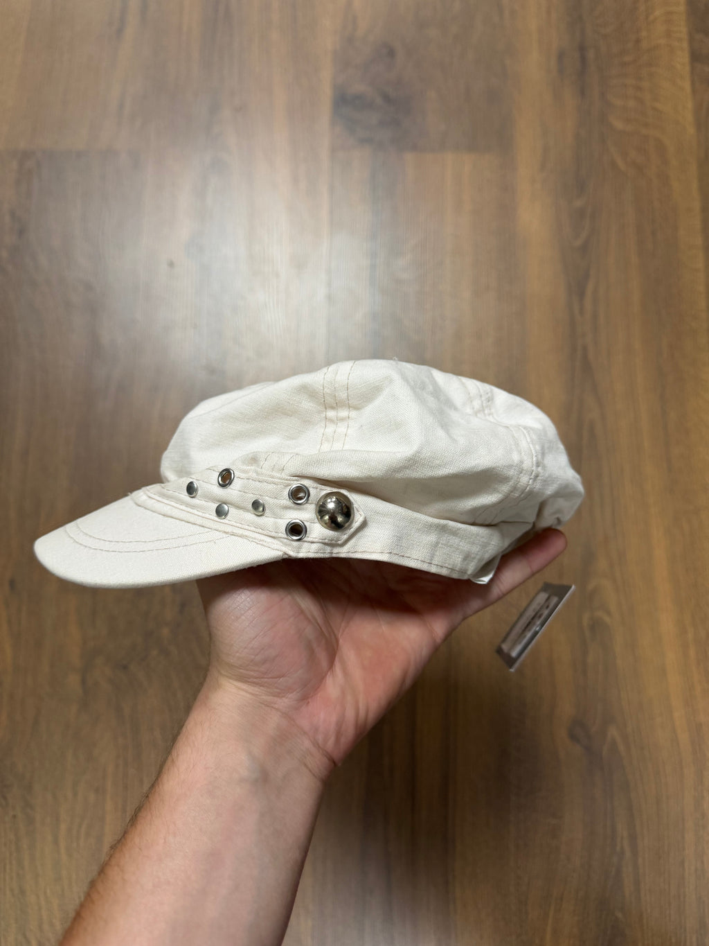 White Cadet Hat 🙋‍♀️