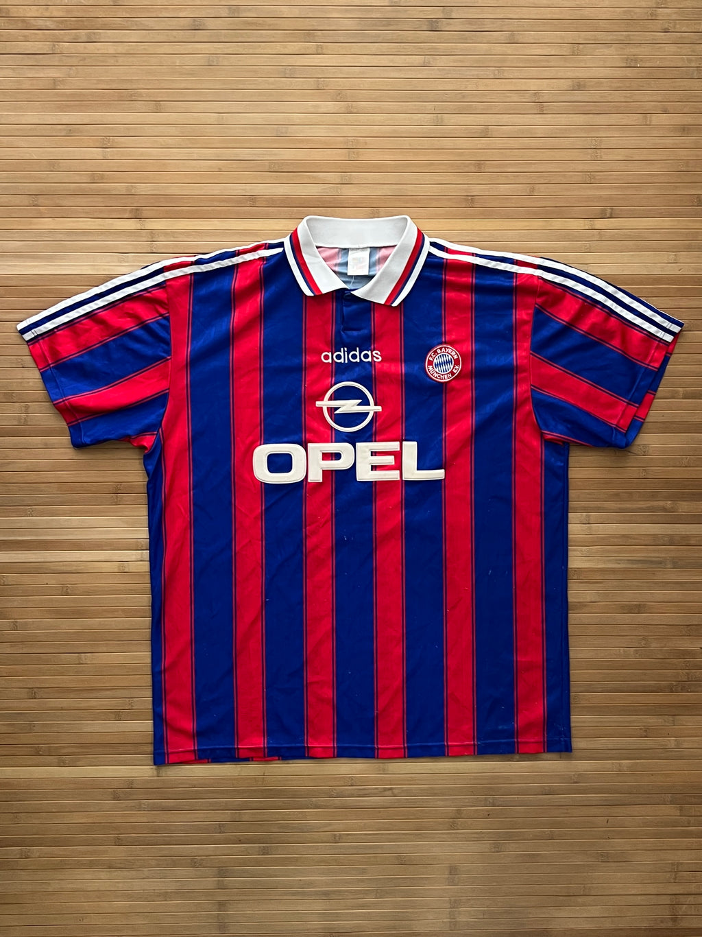 Signed Bayern 1995/97 Helmer Home Jersey (XL)