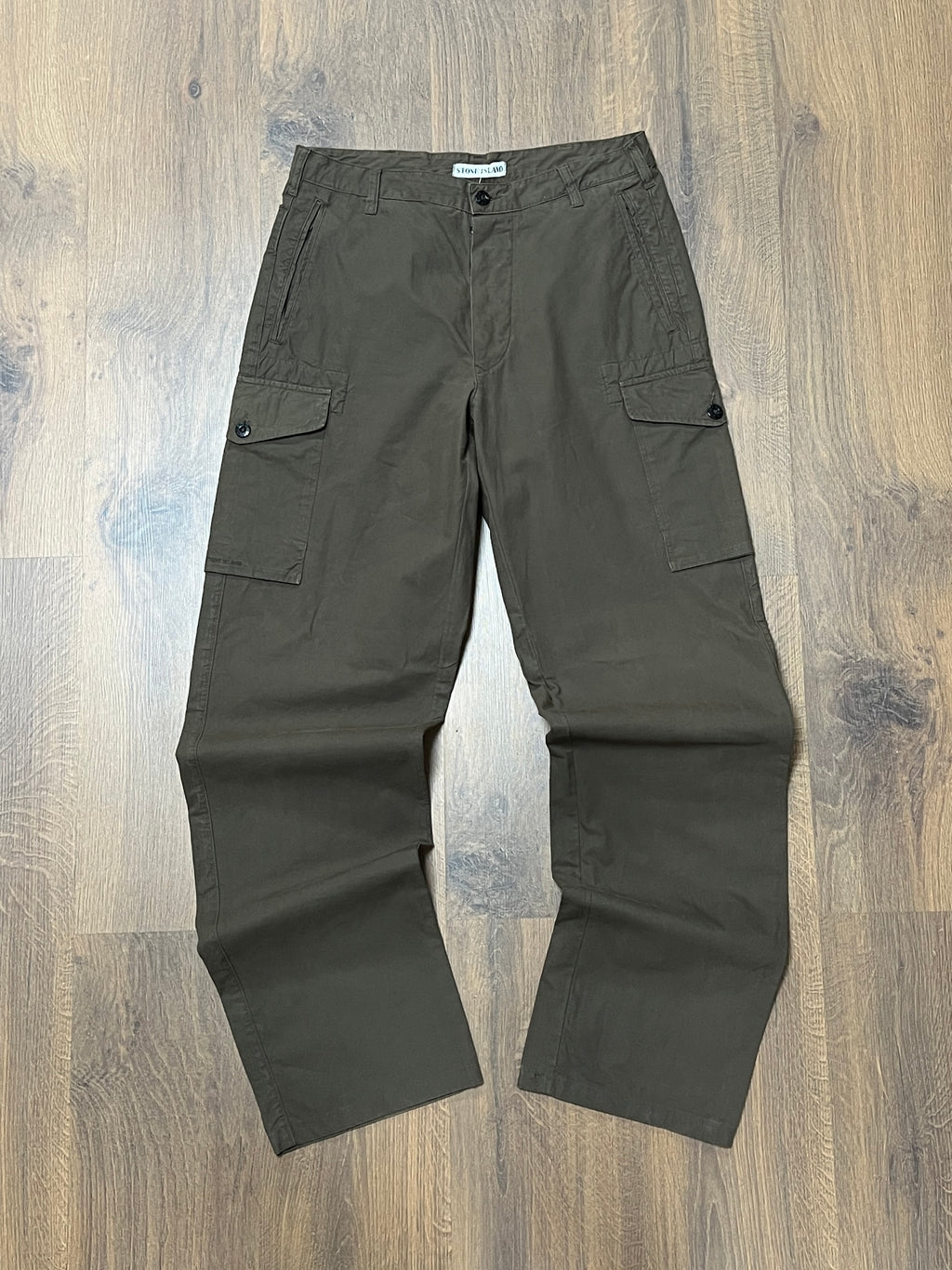 Stone Island Brown Cargo Pants (32x32)