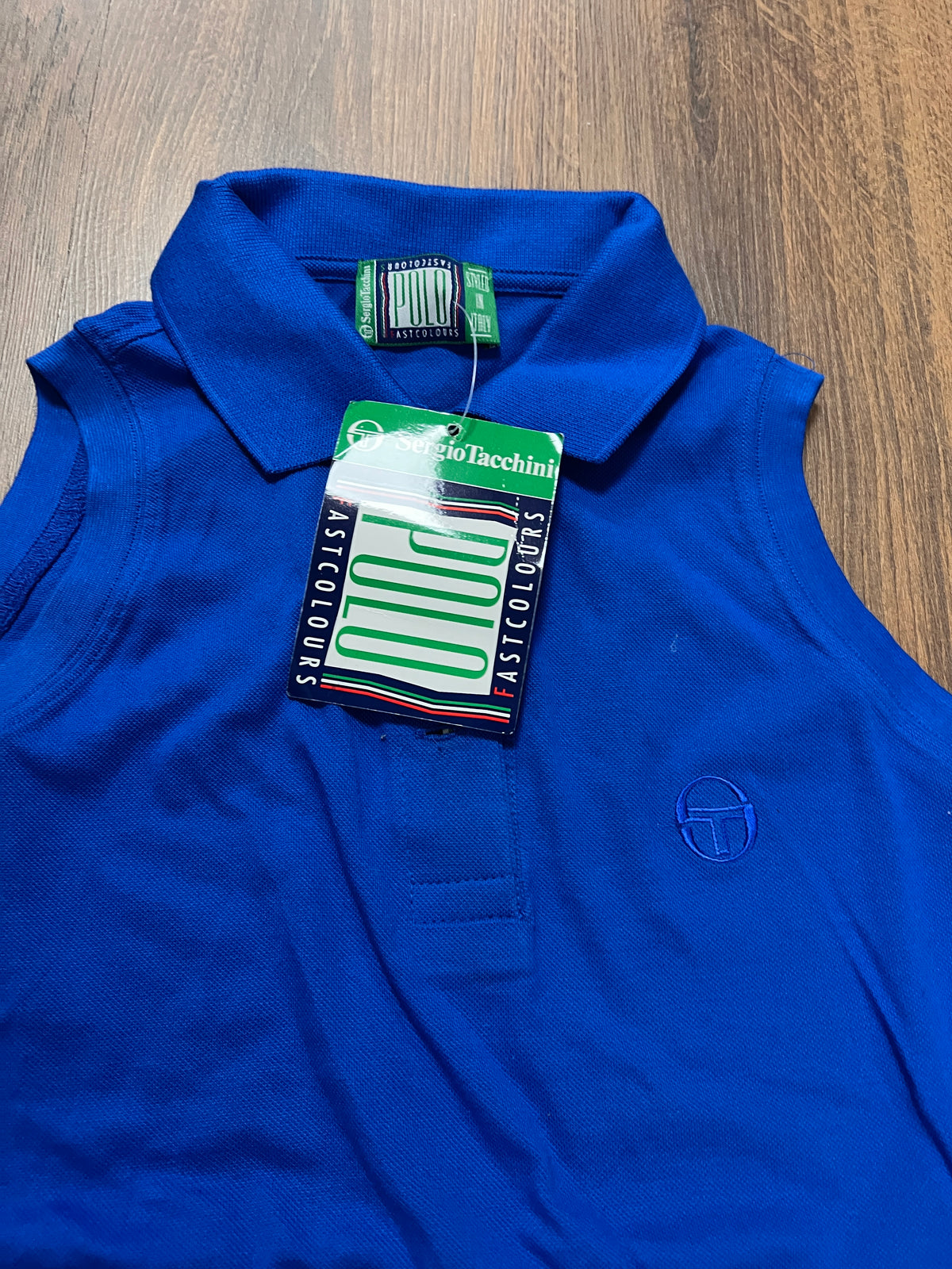 Brand new Sergio Tacchini Slevless polo(S)