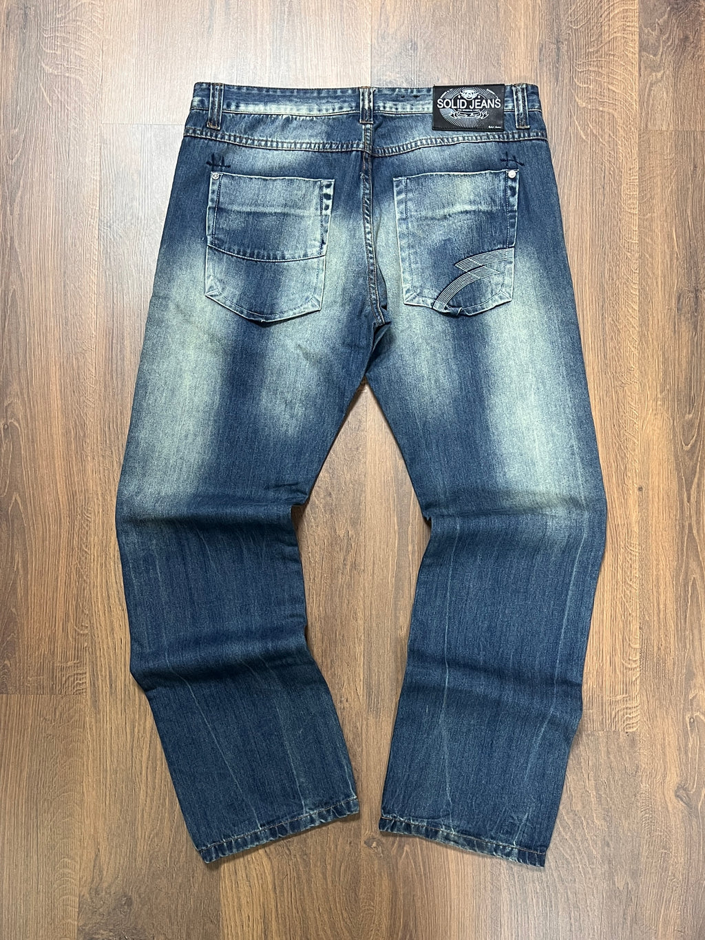 Solid Mudwash Jeans (38x34)