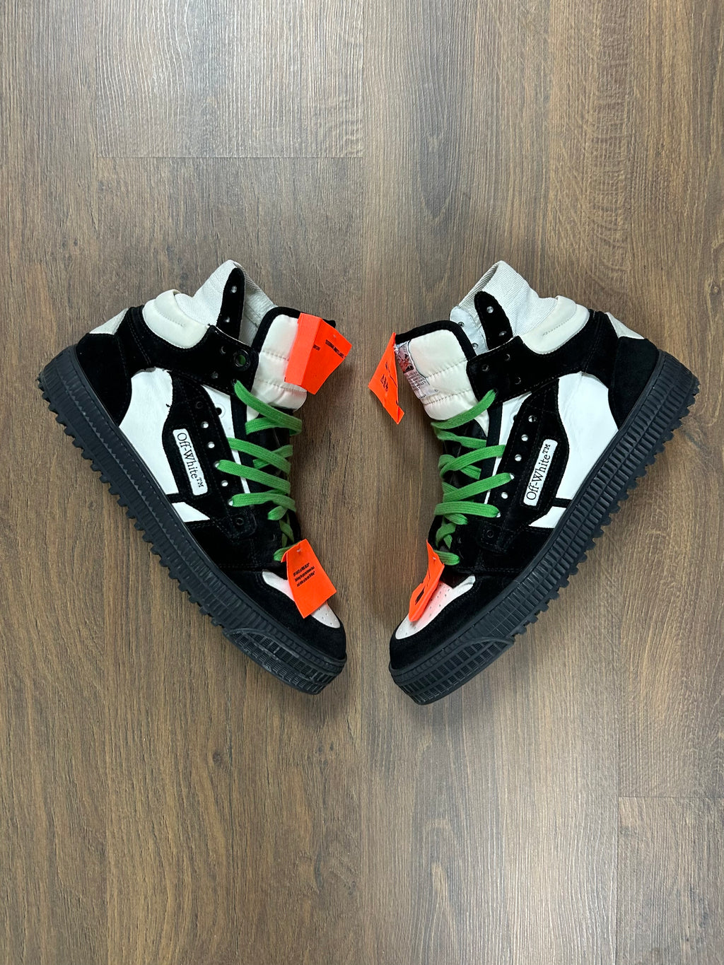 Off White 3.0 Off Court High Top Sneakers (42)