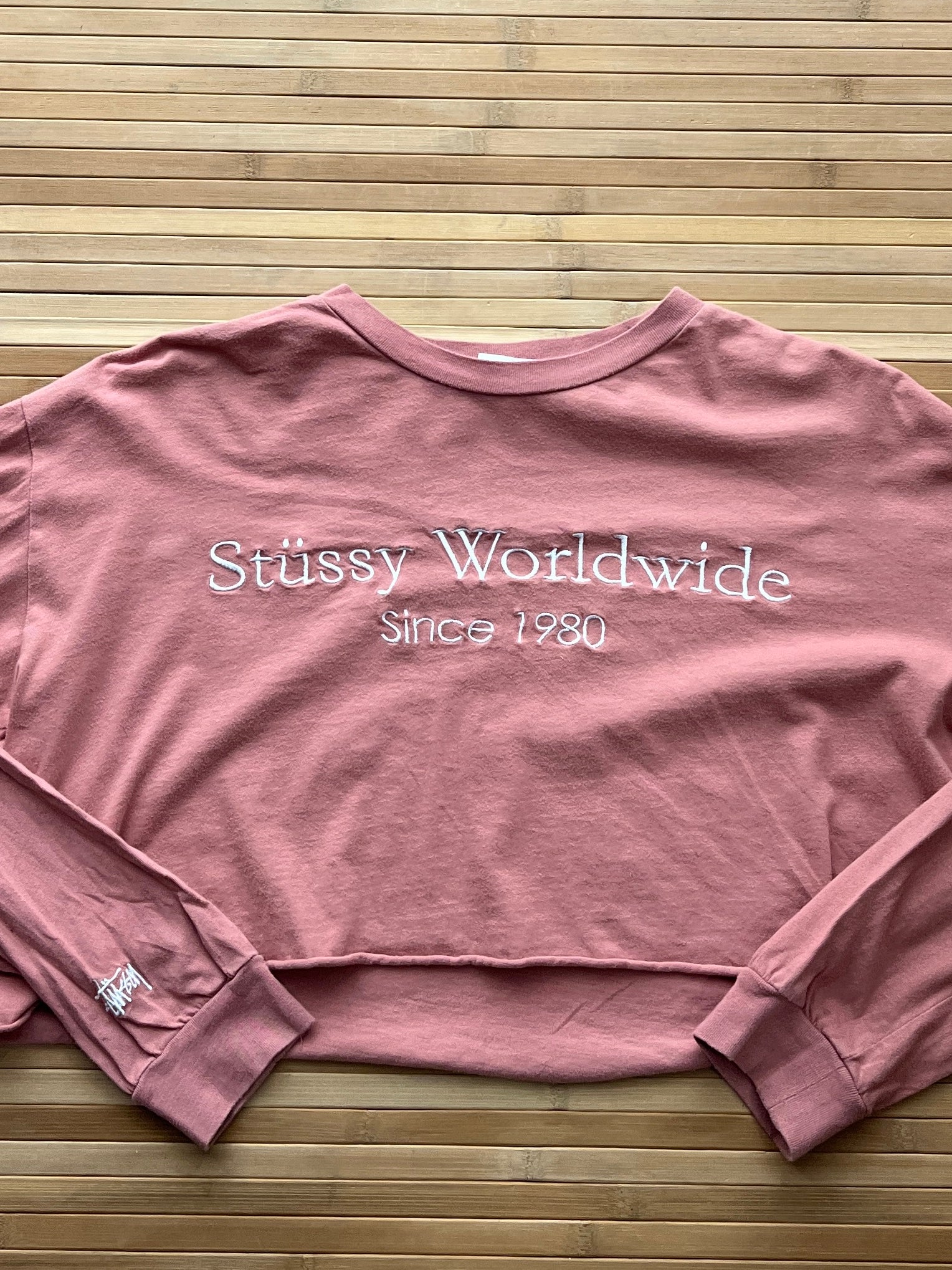 Stussy Worldwide Crop Top🙋‍♀️(S)