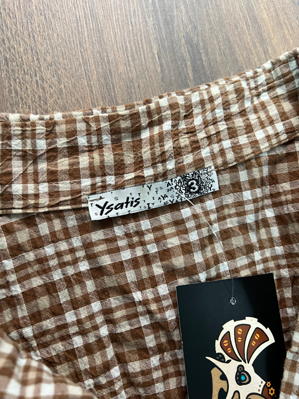 Ystais Plaid Top 🙋‍♀️ (S)