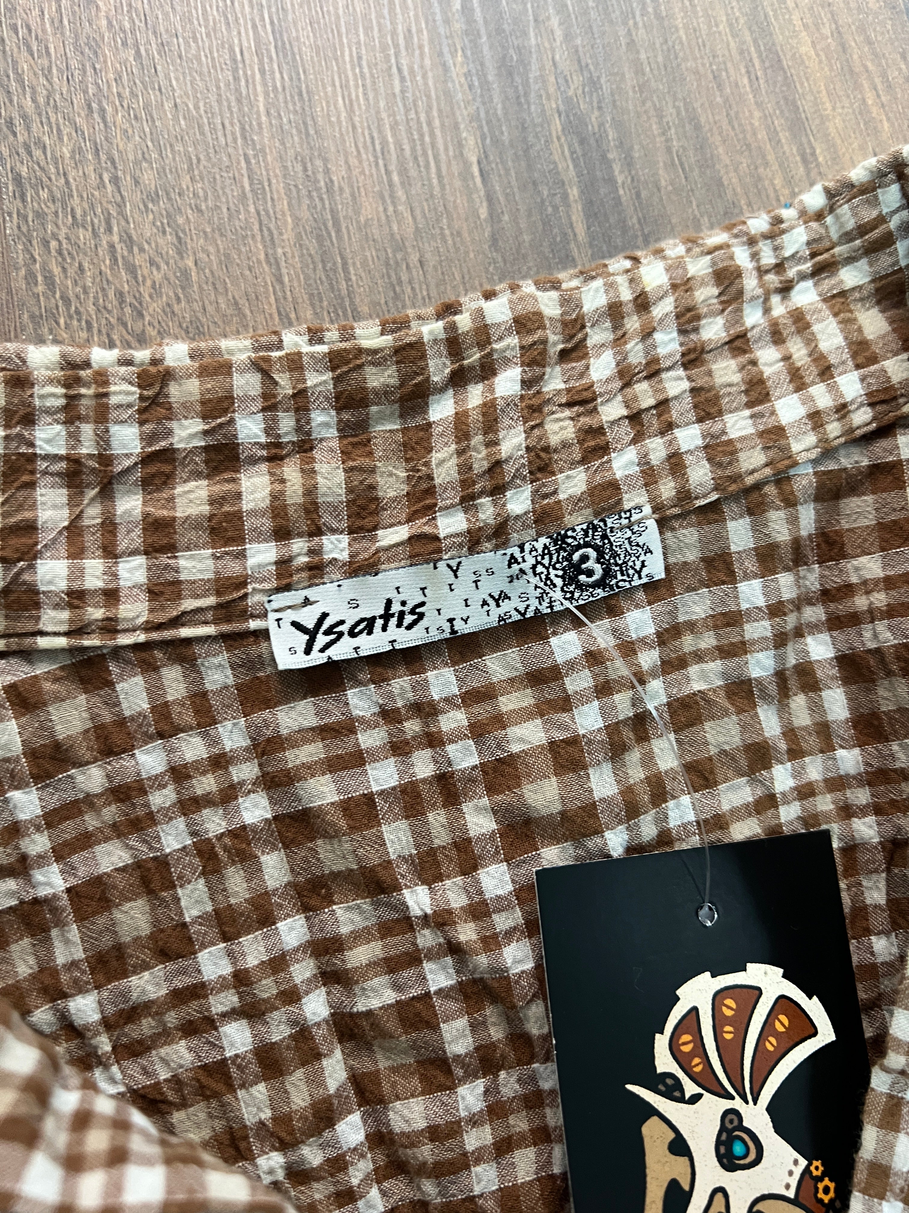 Ystais Plaid Top 🙋‍♀️ (S)