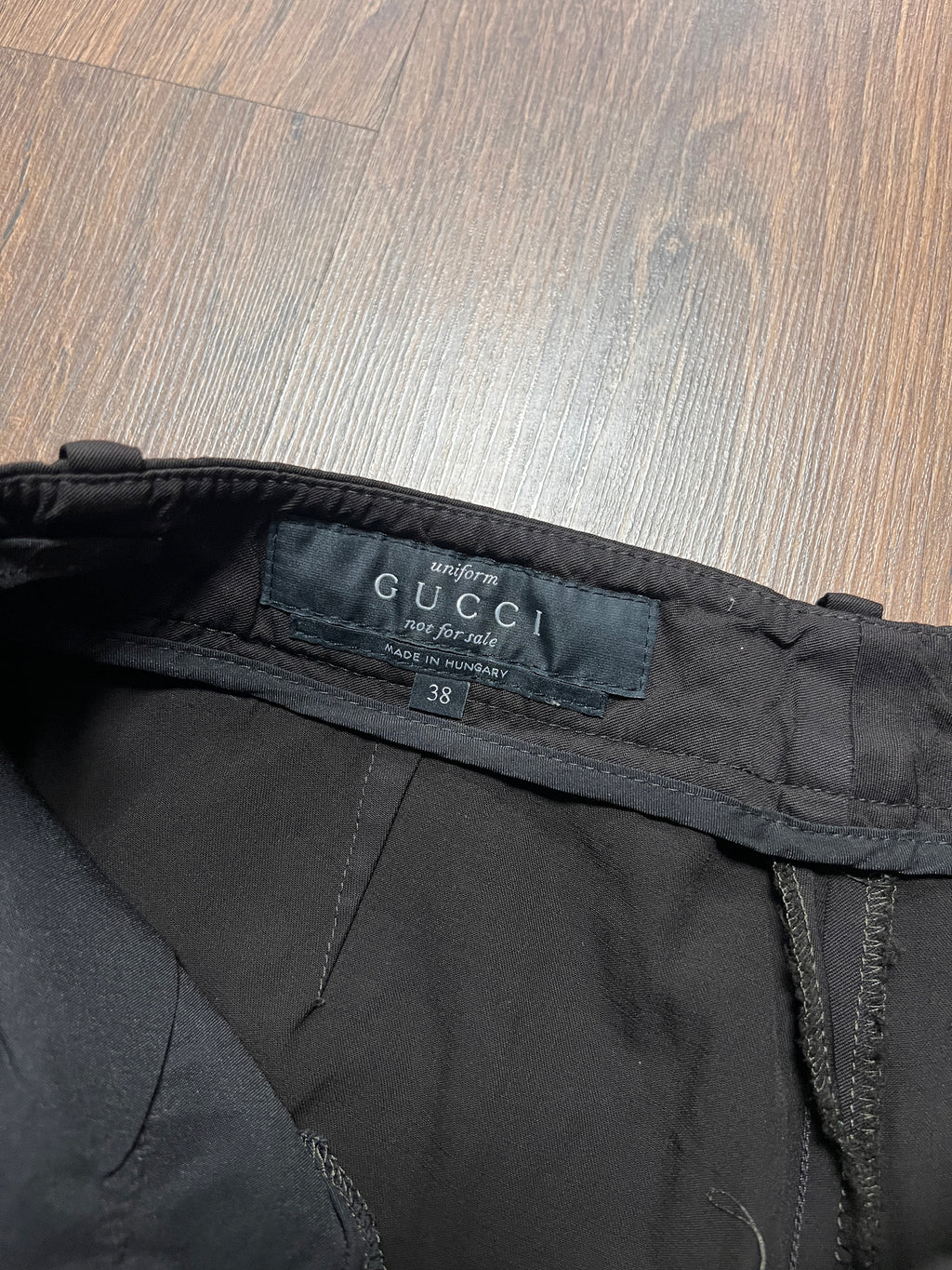 Vintage gucci flared pants (26x28)