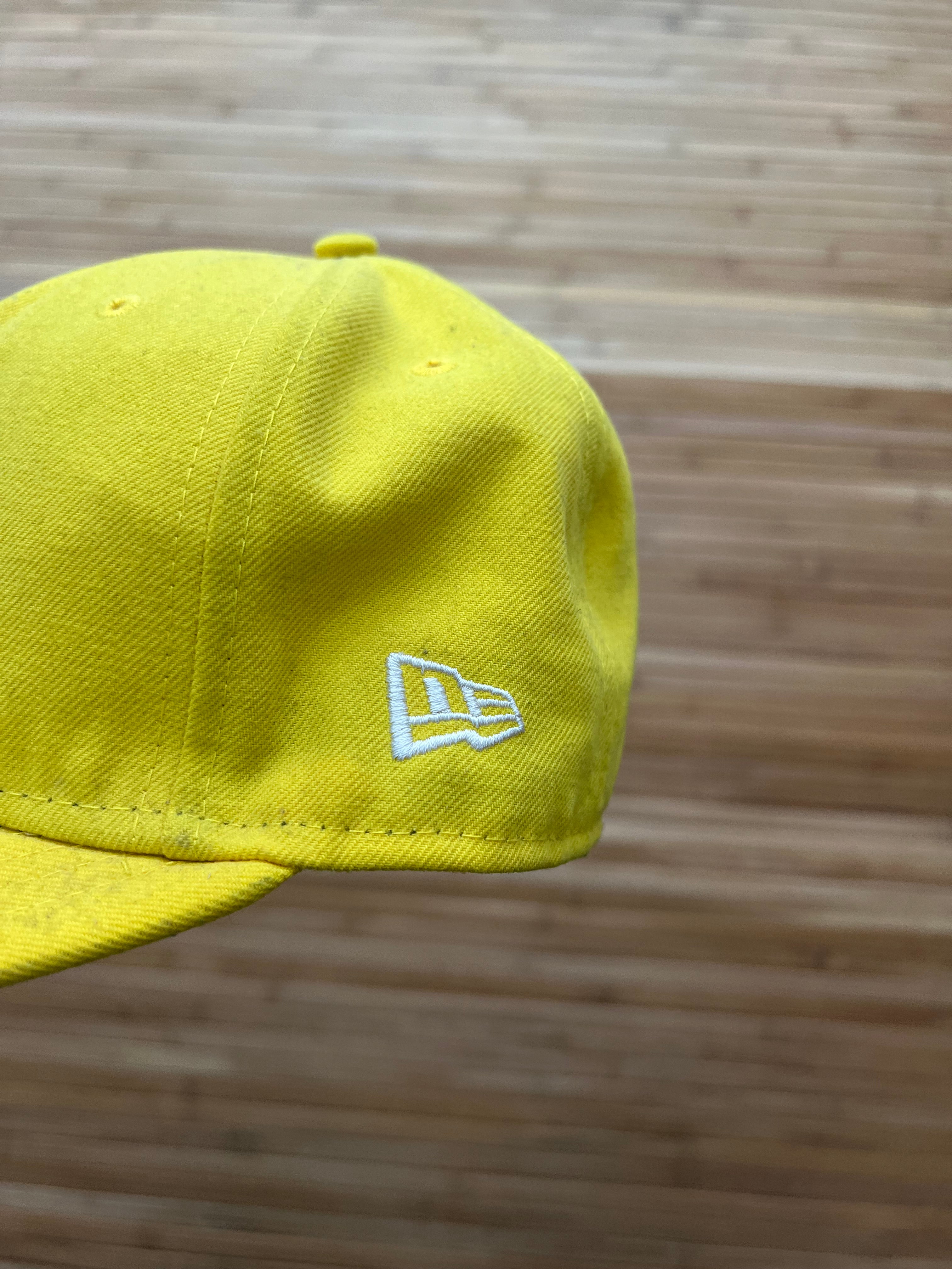 NY New Era Fitted Yellow Hat (7 55.8cm)