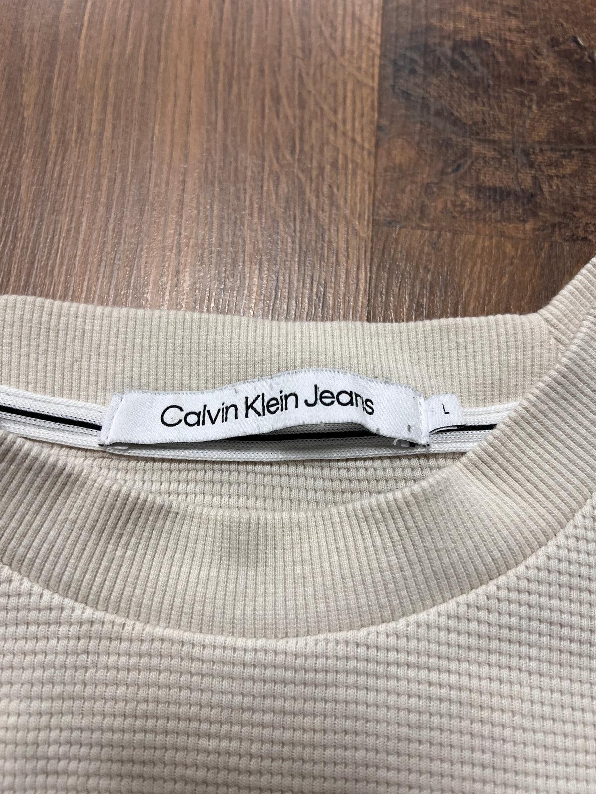 Calvin Klein Thermal Sweatshirt (L)