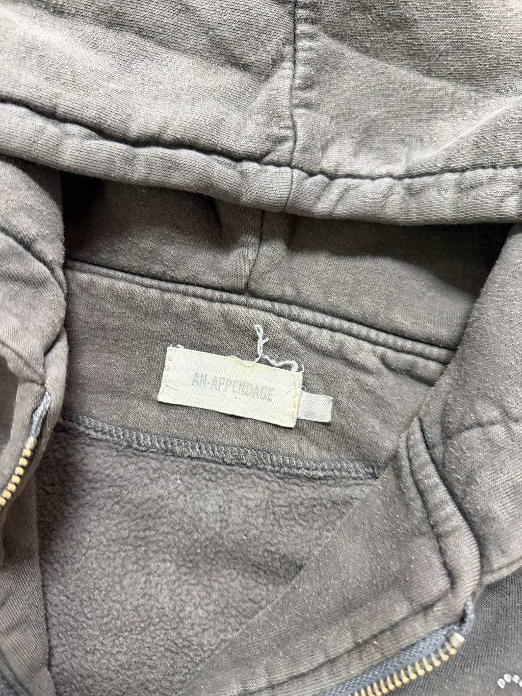 Dragon Y2K zip up hoodie (M)