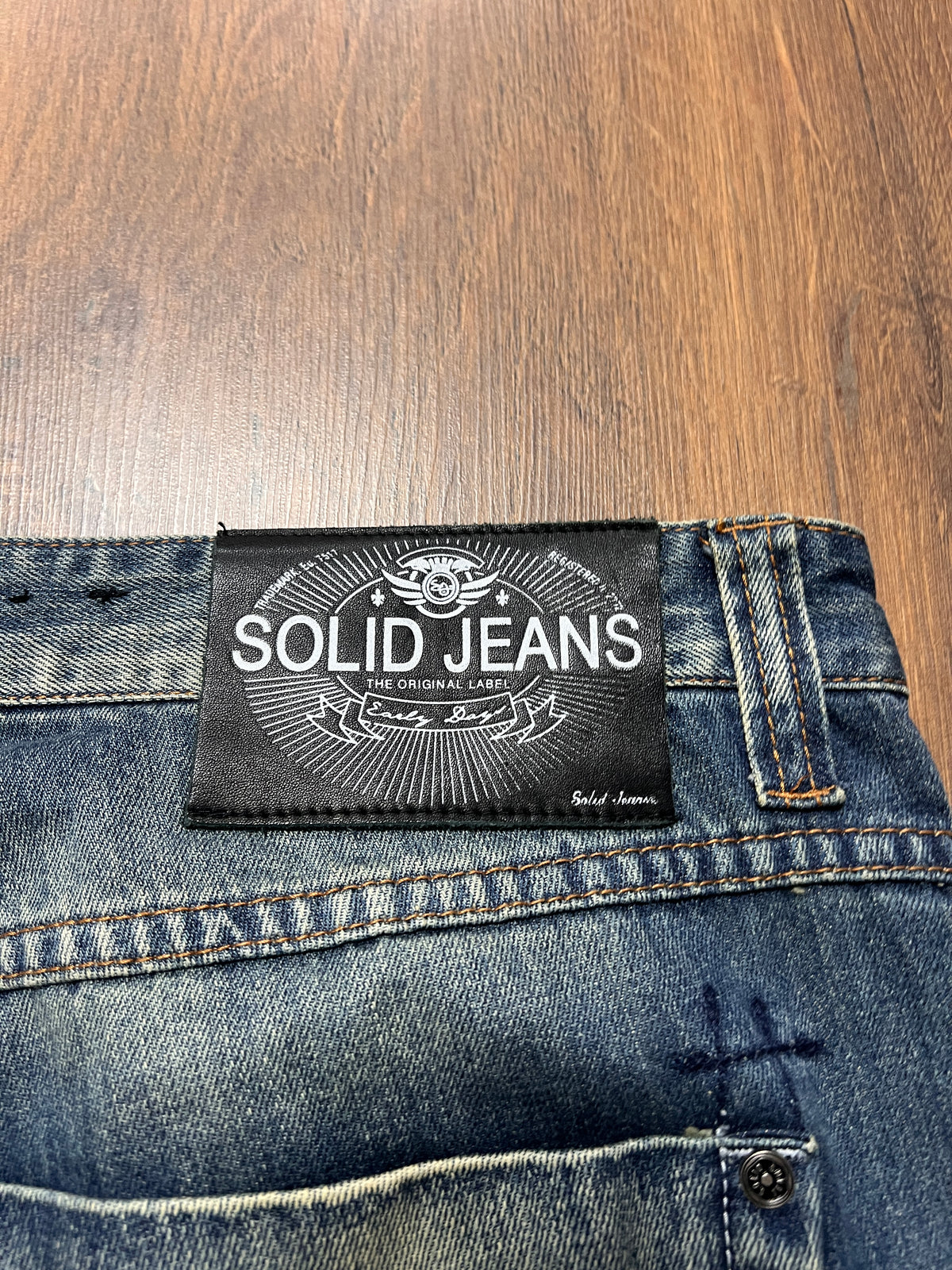 Solid Mudwash Jeans (38x34)