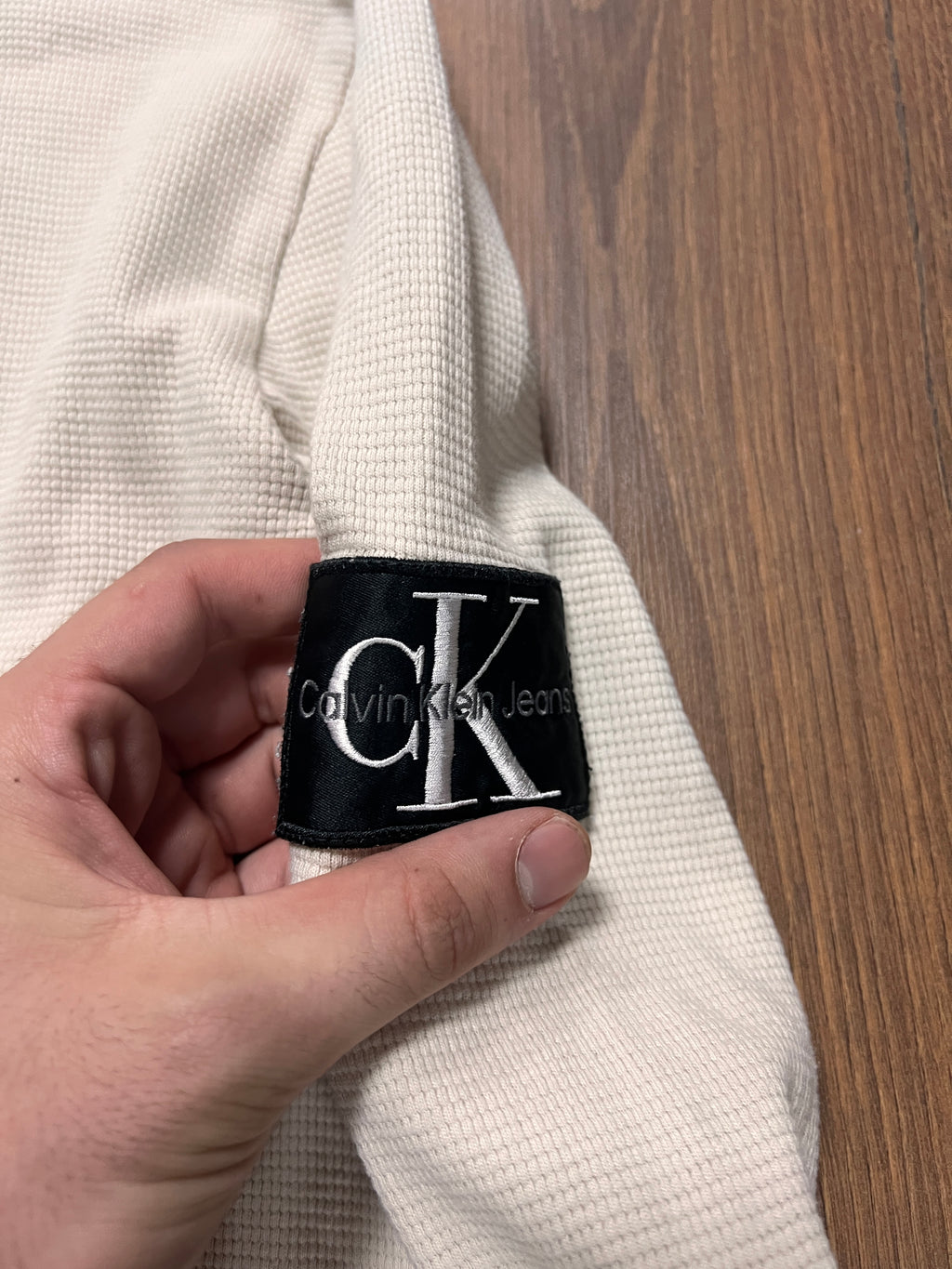 Calvin Klein Thermal Sweatshirt (L)
