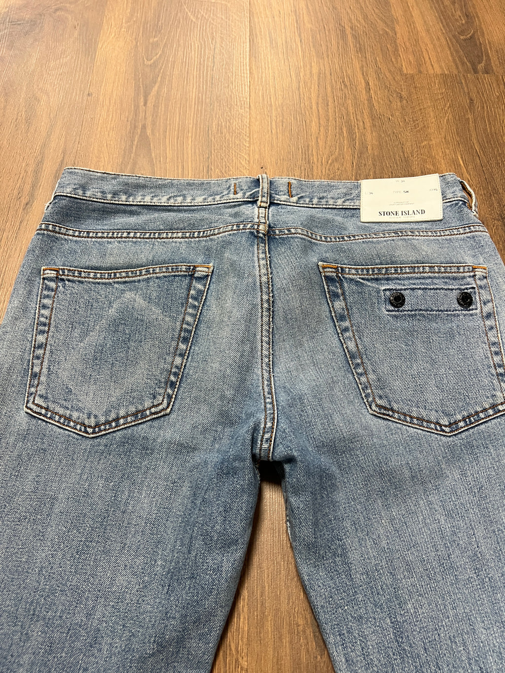 Stone Island Baby Blue Jeans (32x32)