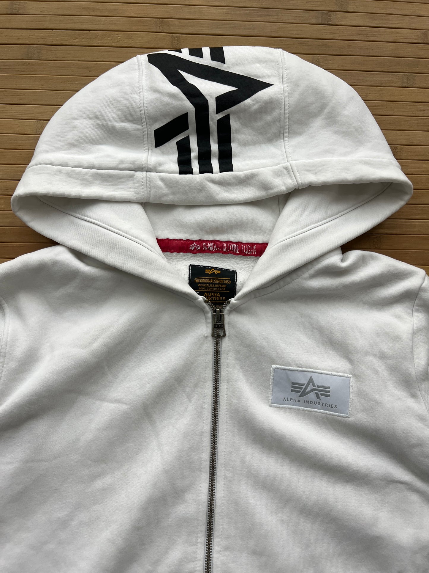 Alpha Industrie Zip Up Hoodie (M)