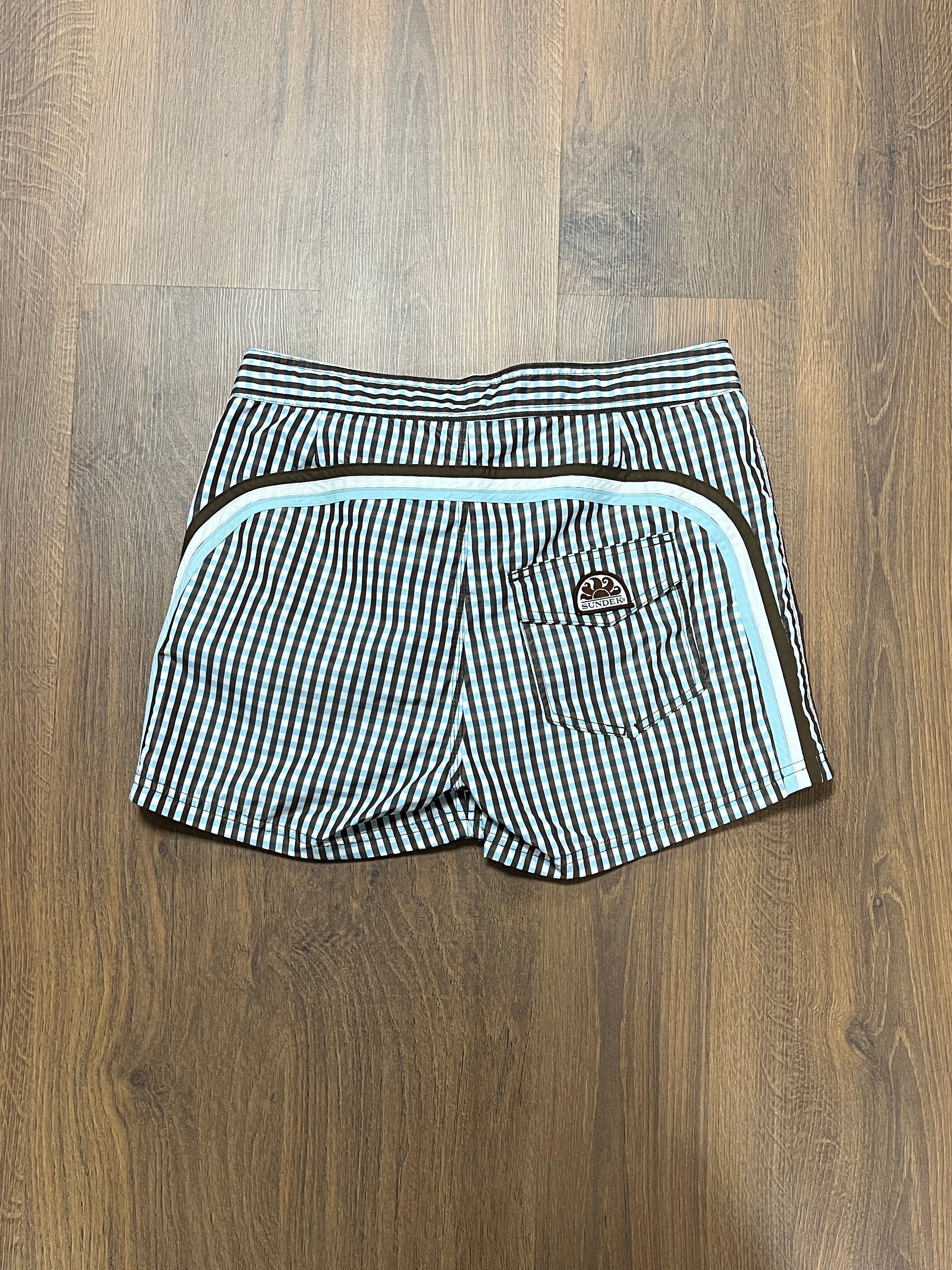 Plaid sundek boardshorts (32)