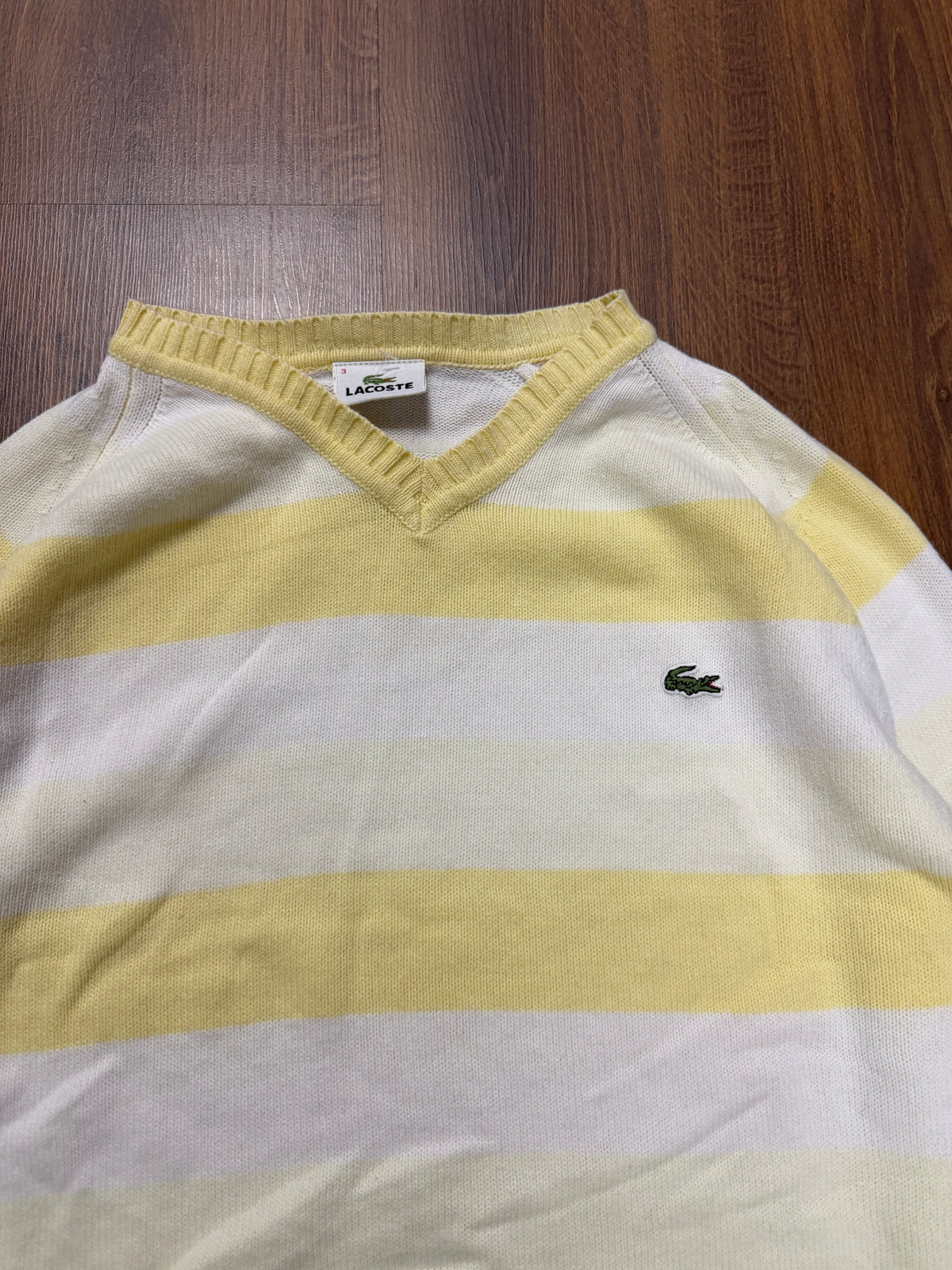 Lacoste striped Knit(M)
